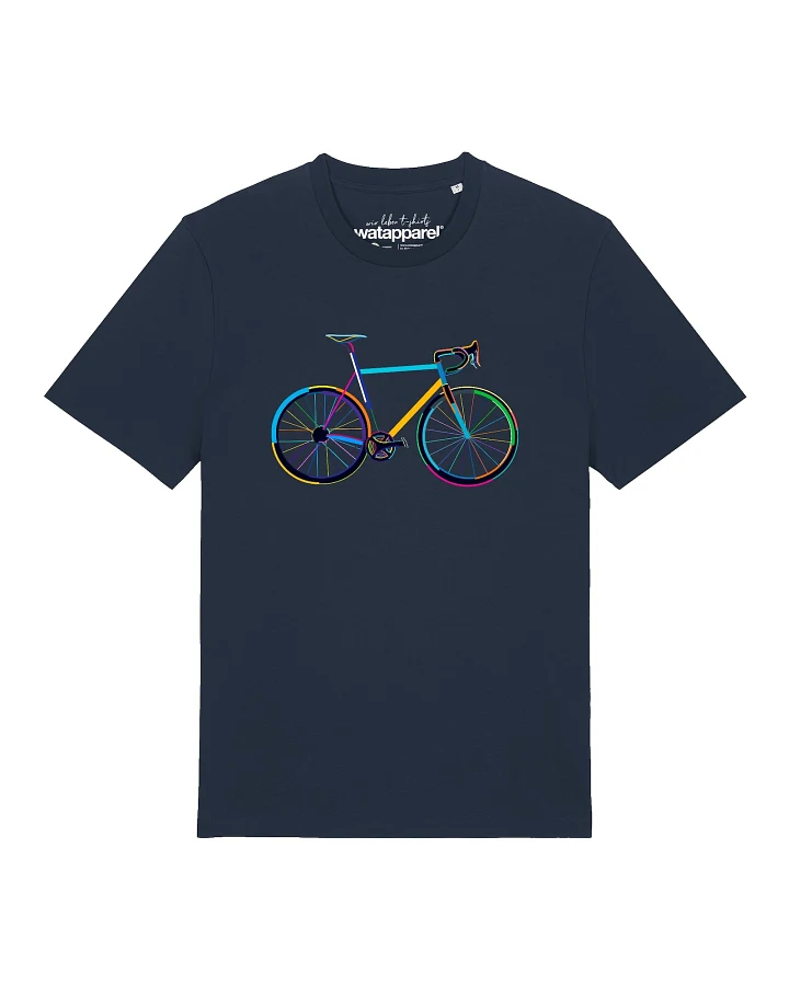 Watapparel T-Shirt Fahrrad by night