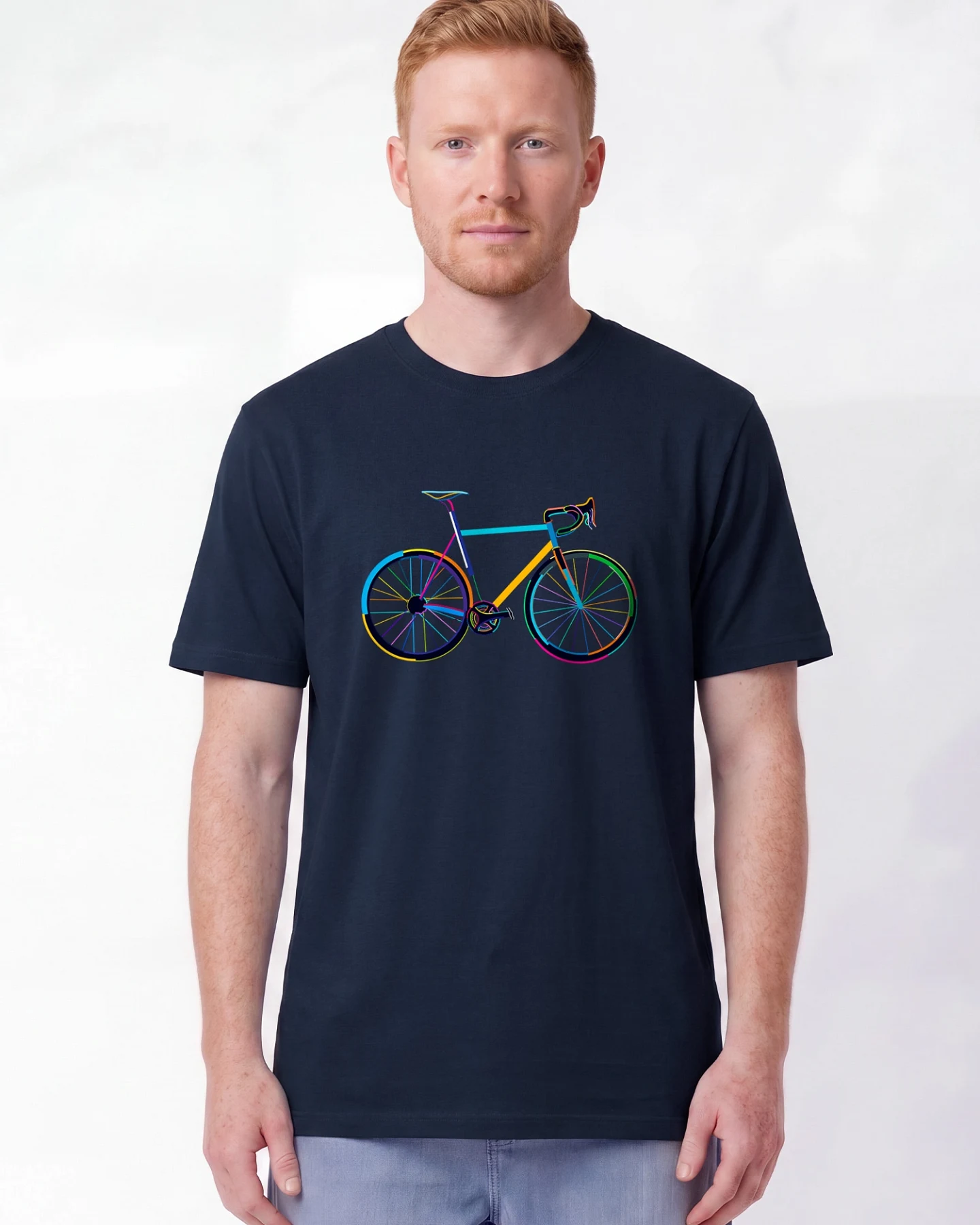Watapparel T-Shirt Fahrrad by night – Ansicht 2