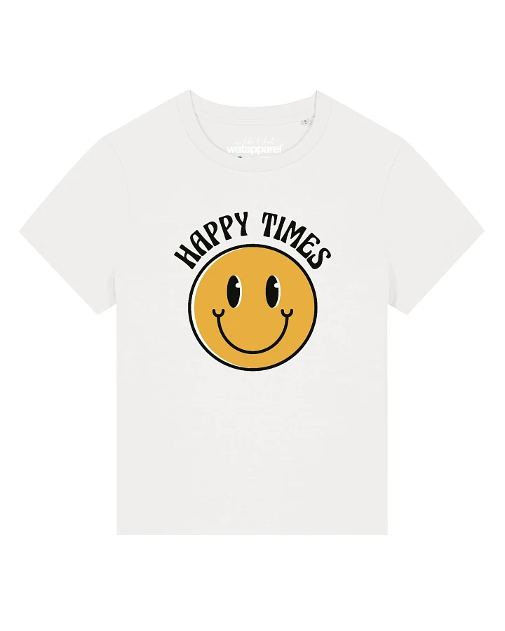 Watapparel T-Shirt Happy times smiley emoji