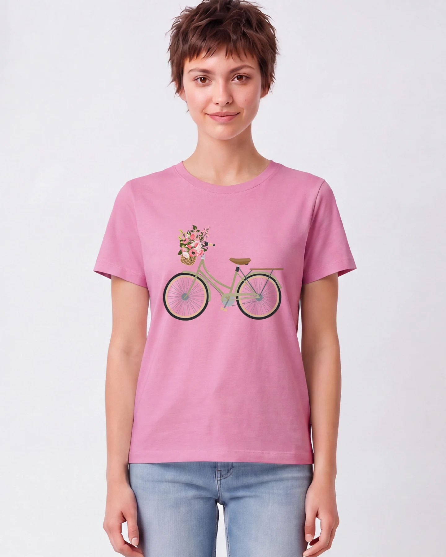 Watapparel T-Shirt Damenfahrrad – Ansicht 2