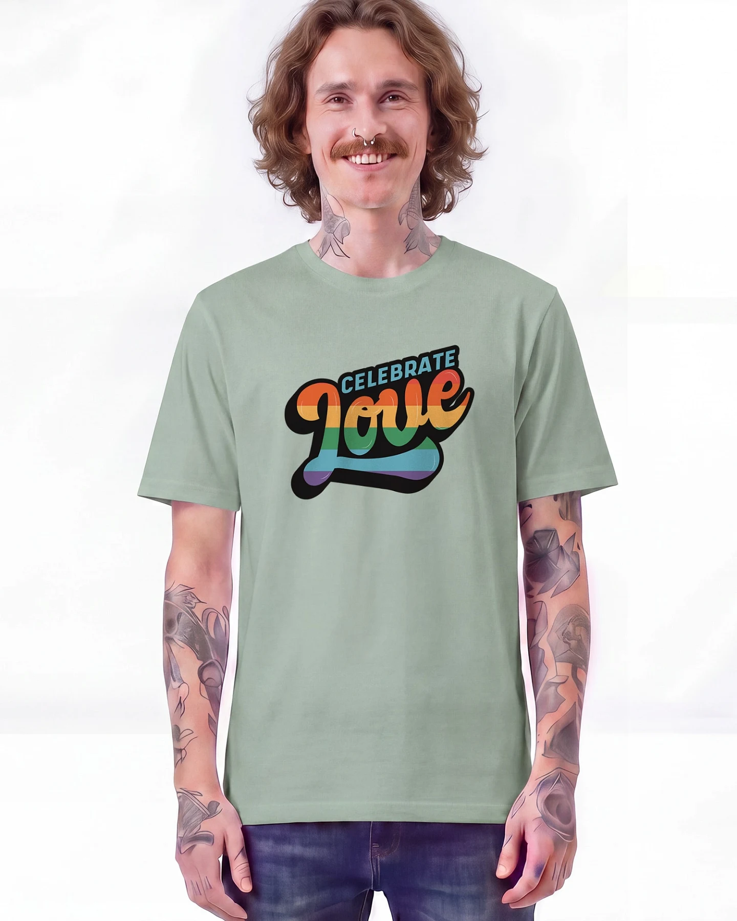 Watapparel T-Shirt Celebrate Love – Ansicht 2