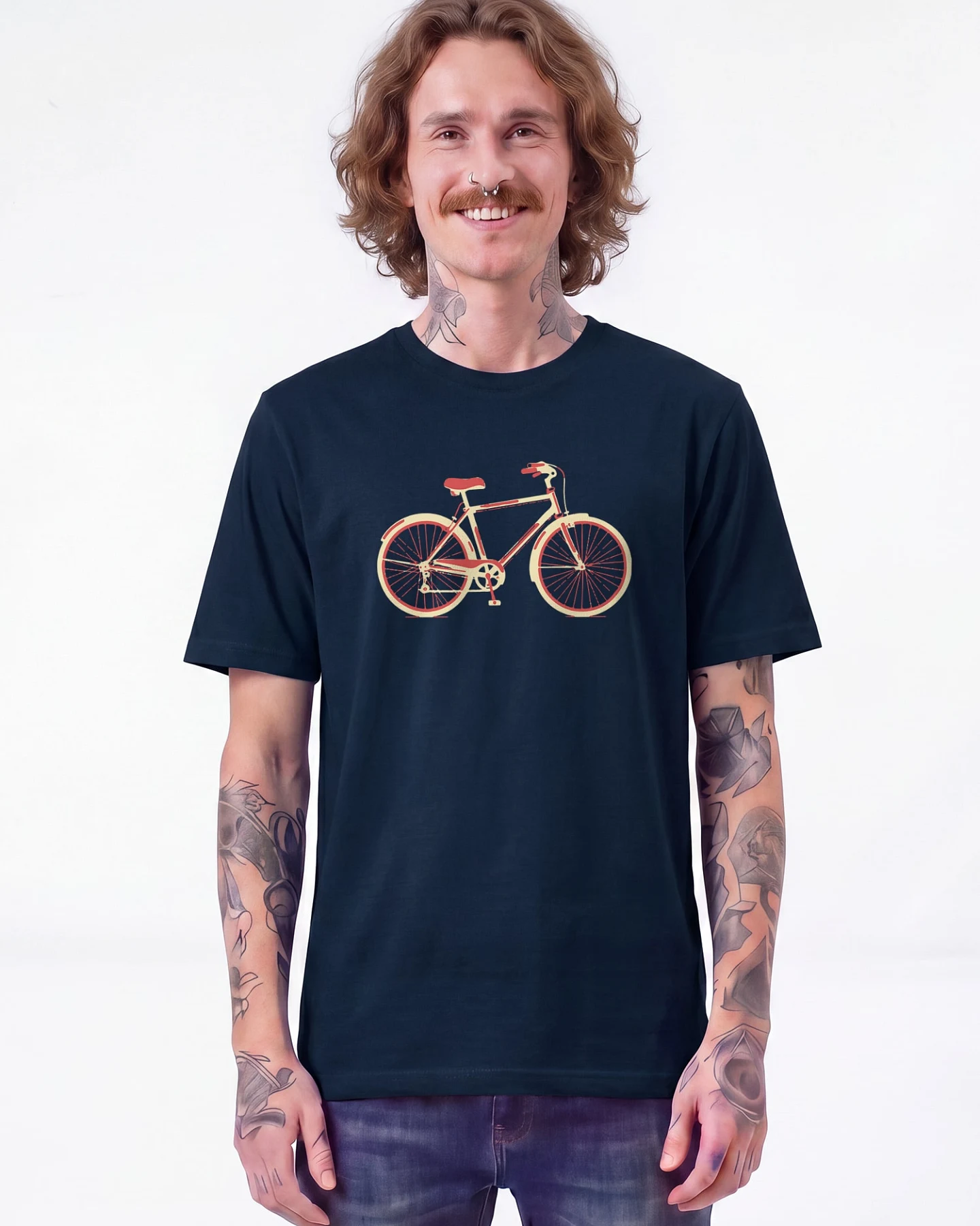 Watapparel T-Shirt Red Bike – Ansicht 2