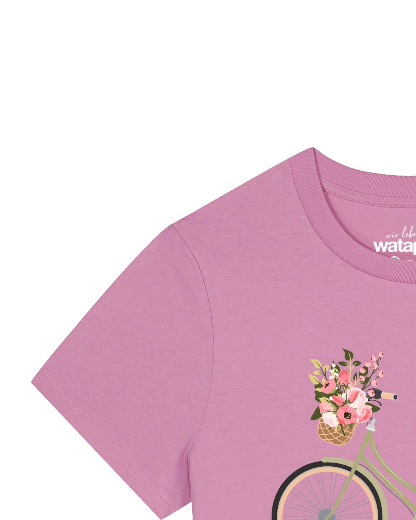 Watapparel T-Shirt Damenfahrrad – Ansicht 3