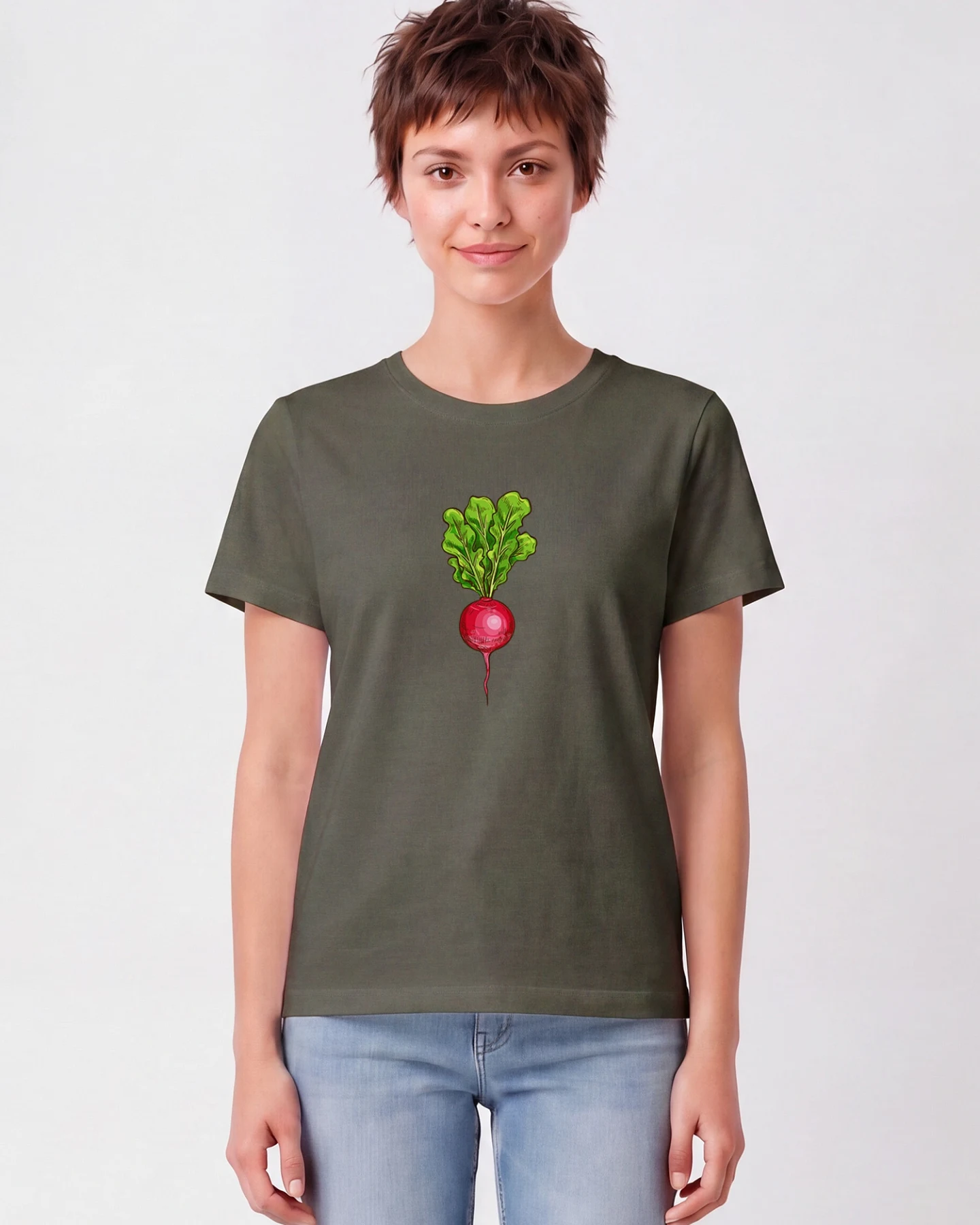 Watapparel T-Shirt Radieschen – Ansicht 2