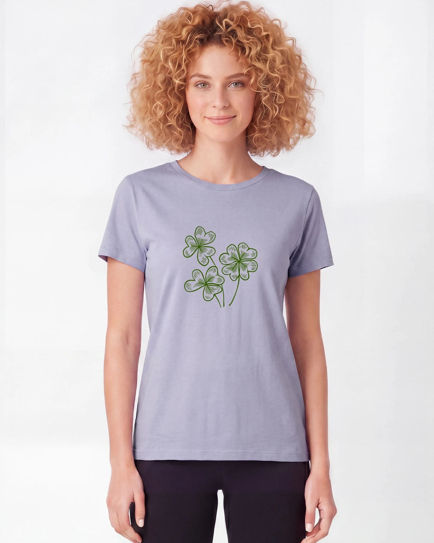 Watapparel T-Shirt Glücksklee – Ansicht 2