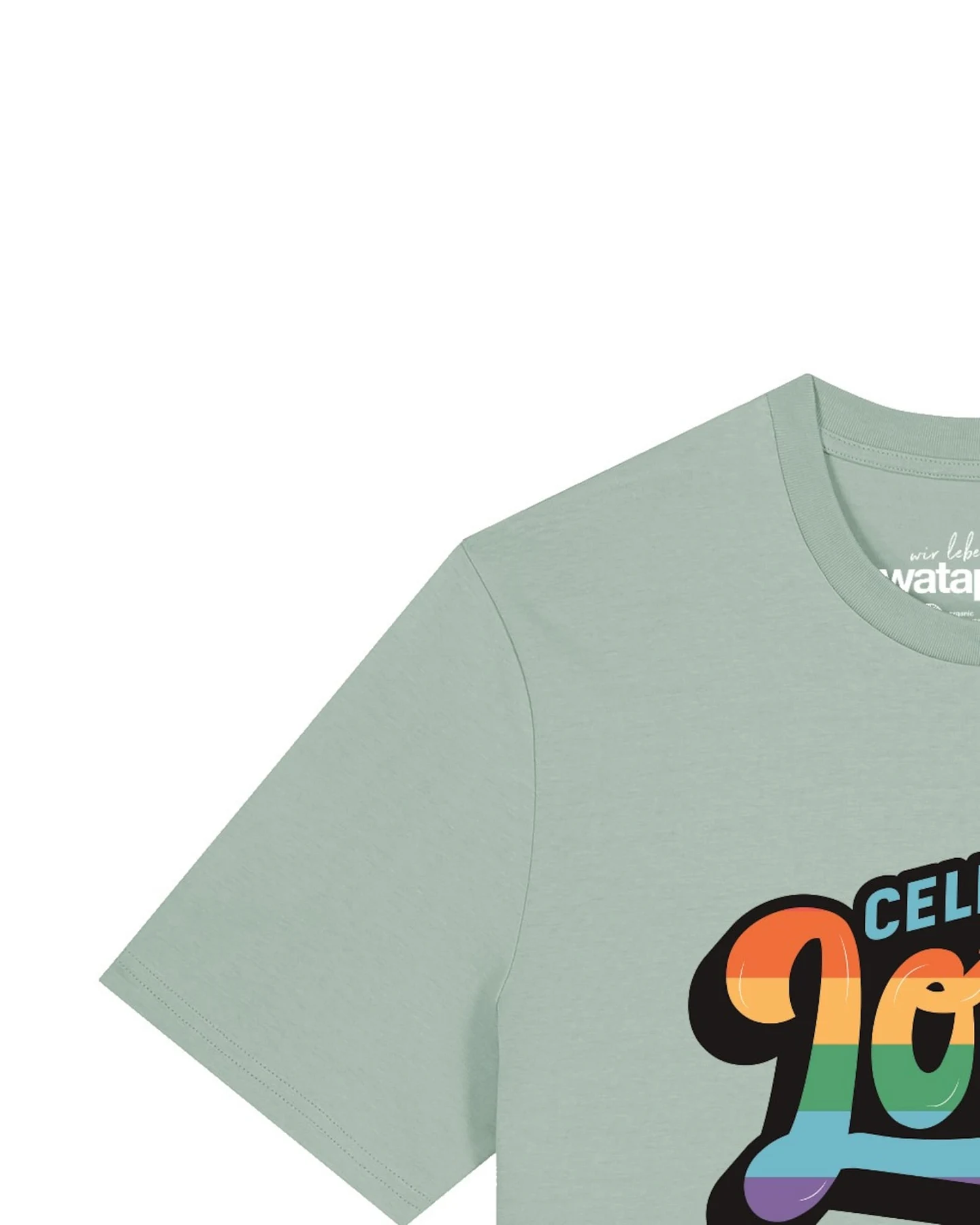 Watapparel T-Shirt Celebrate Love – Ansicht 3