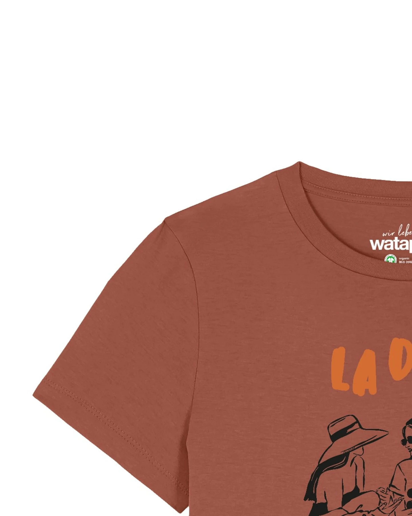 Watapparel T-Shirt La dolce vita – Ansicht 3