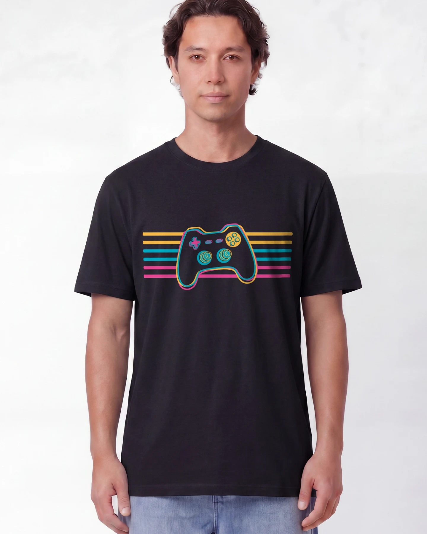 Watapparel T-Shirt Retro Joystick – Ansicht 2
