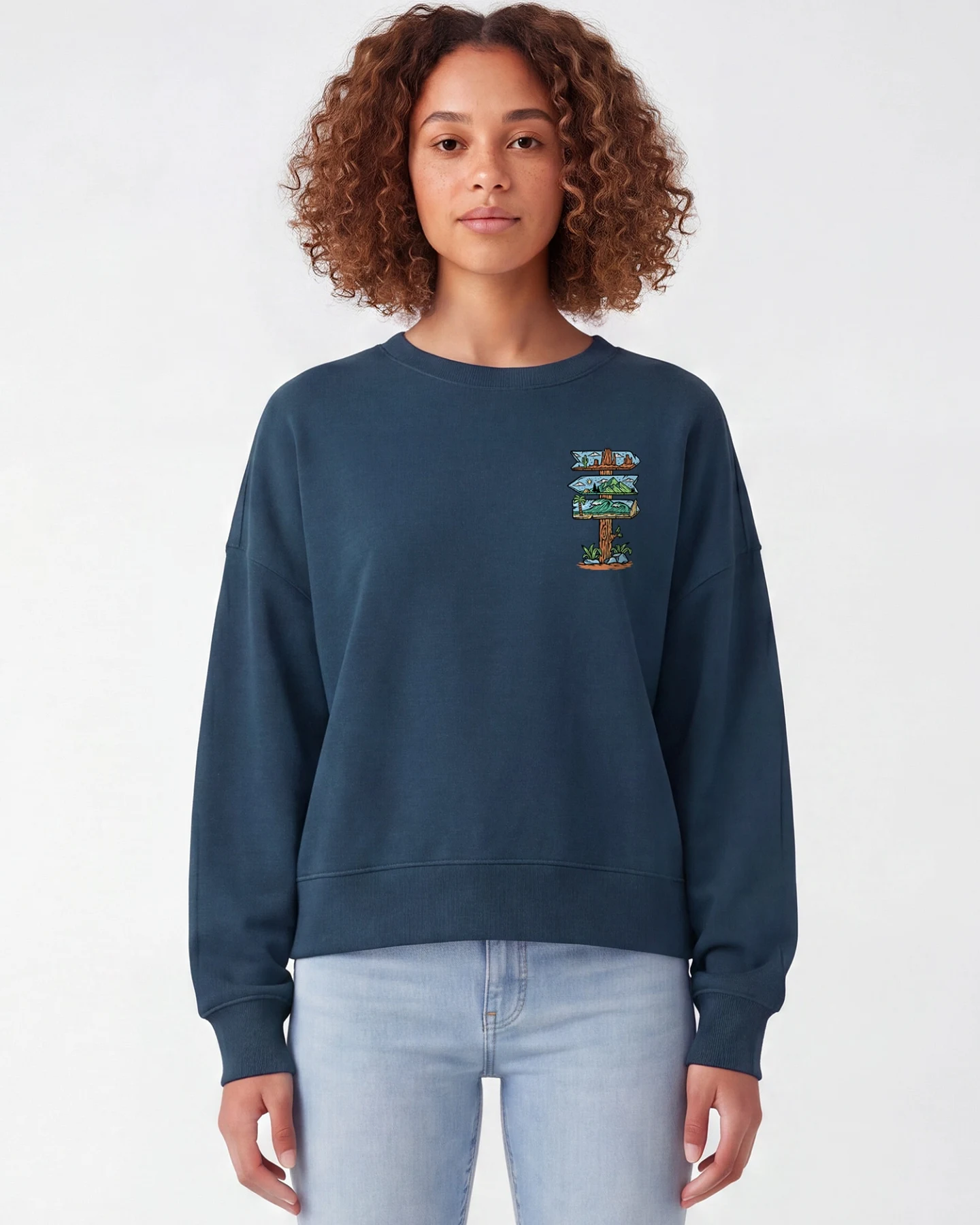 Watapparel Sweatshirt Adventure is everywhere – Ansicht 2