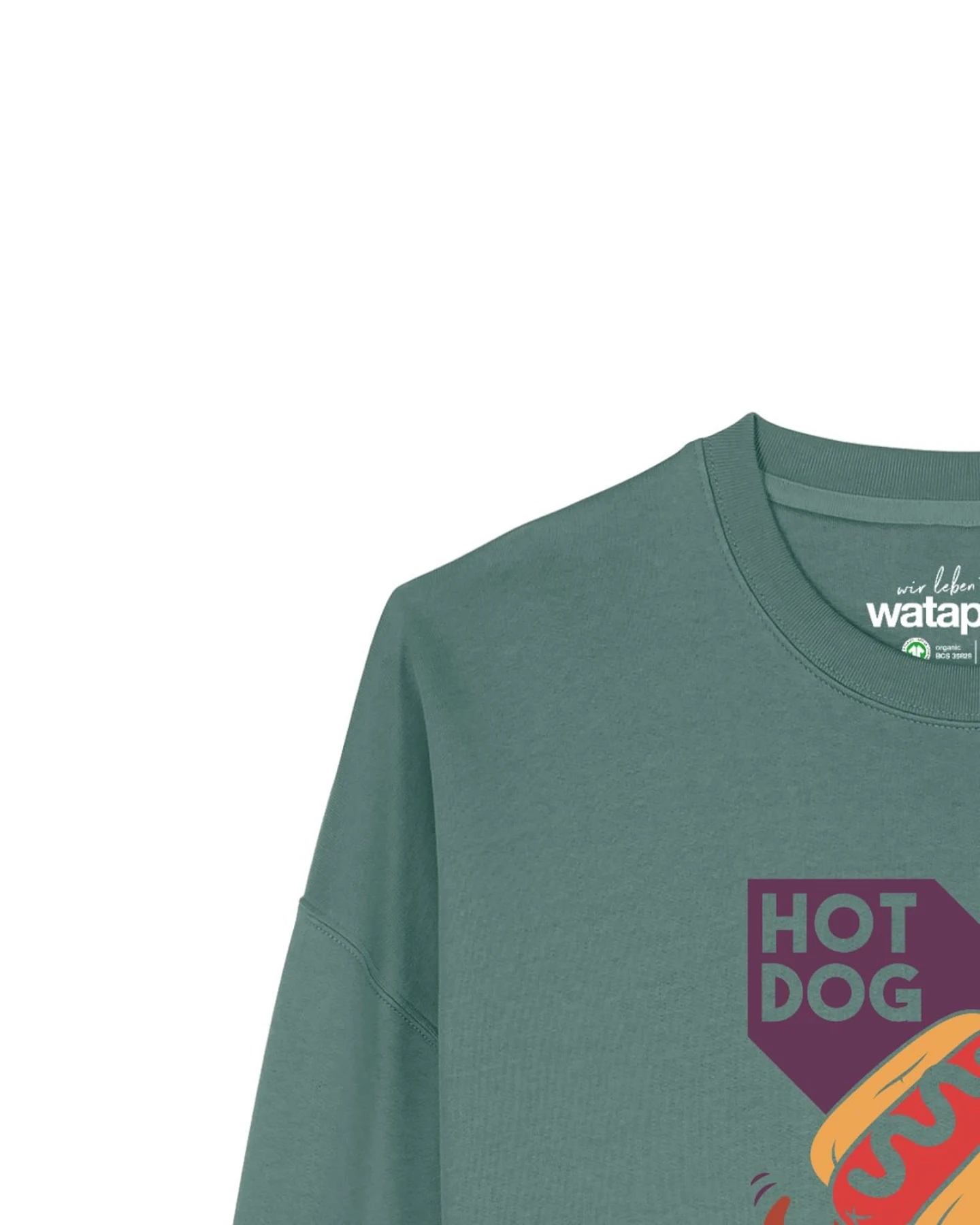 Watapparel Sweatshirt Hot Dog – Ansicht 3