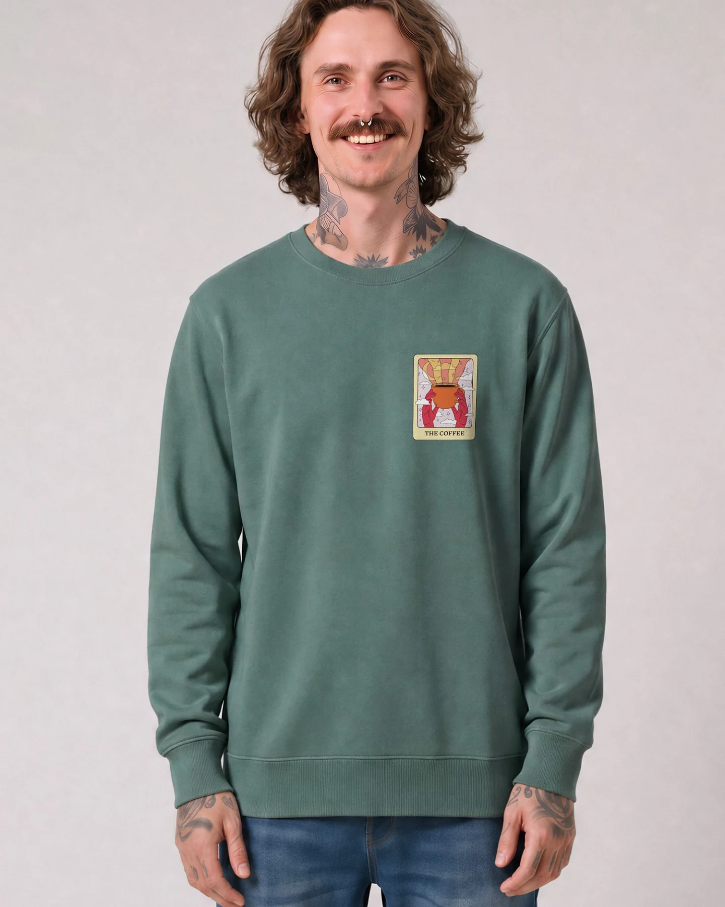 Watapparel Sweatshirt Tarot The Coffee – Ansicht 2