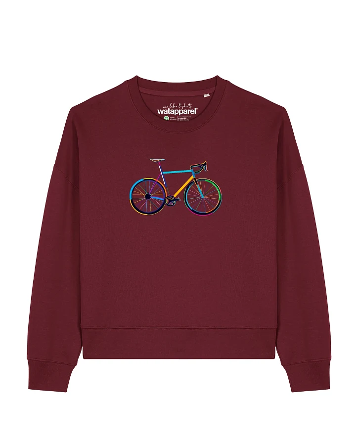 Watapparel Sweatshirt Fahrrad by night