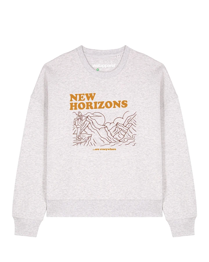 Watapparel Sweatshirt New horizons are everywhere
