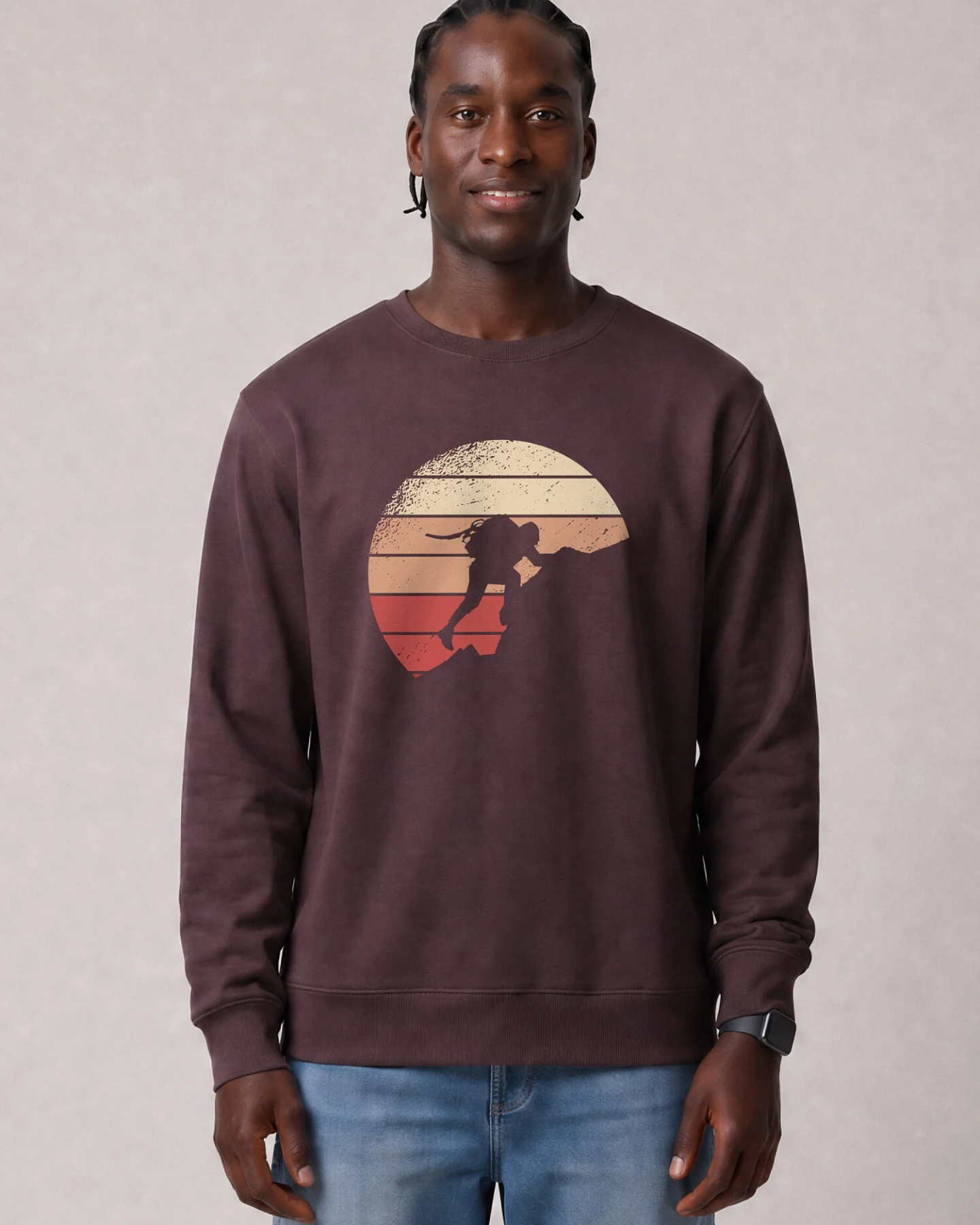 Watapparel Sweatshirt Mountain Climbing – Ansicht 2