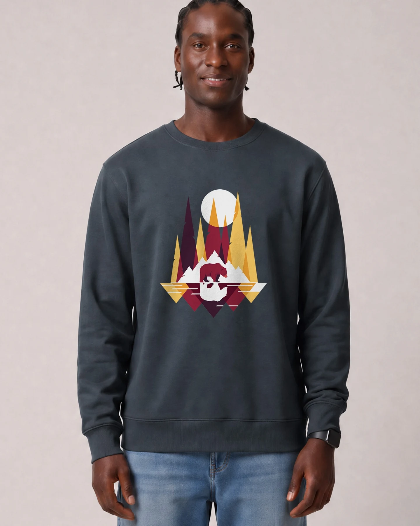 Watapparel Sweatshirt Von Bären und Bergen – Ansicht 2