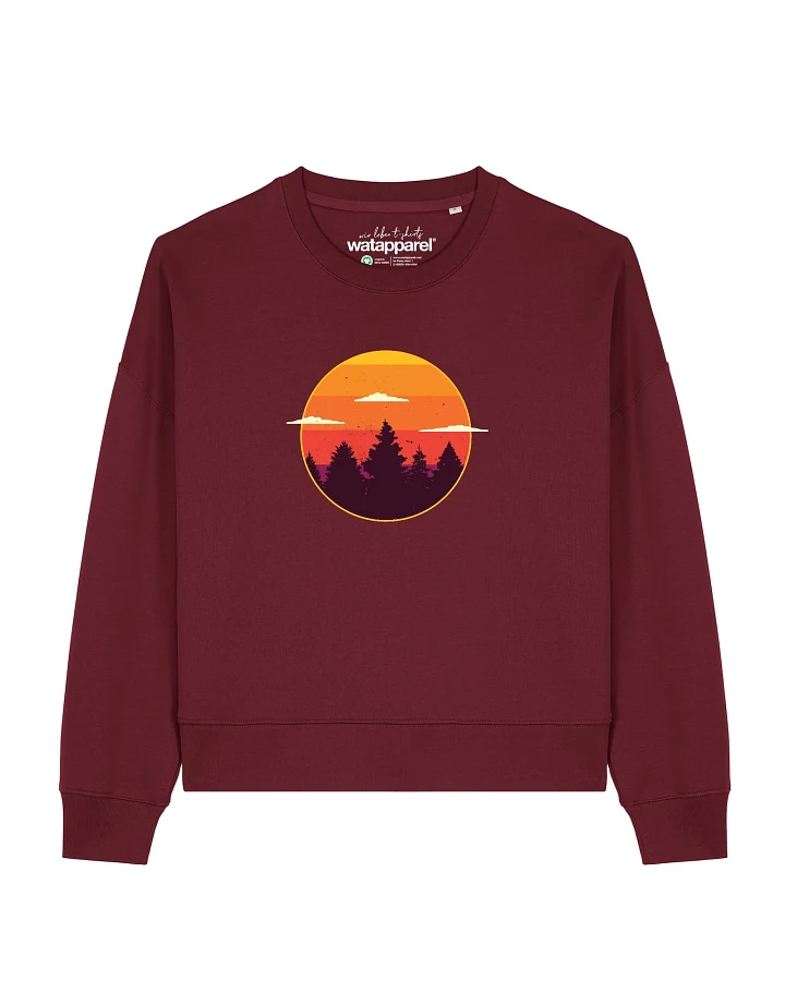 Watapparel Sweatshirt Sunset forest