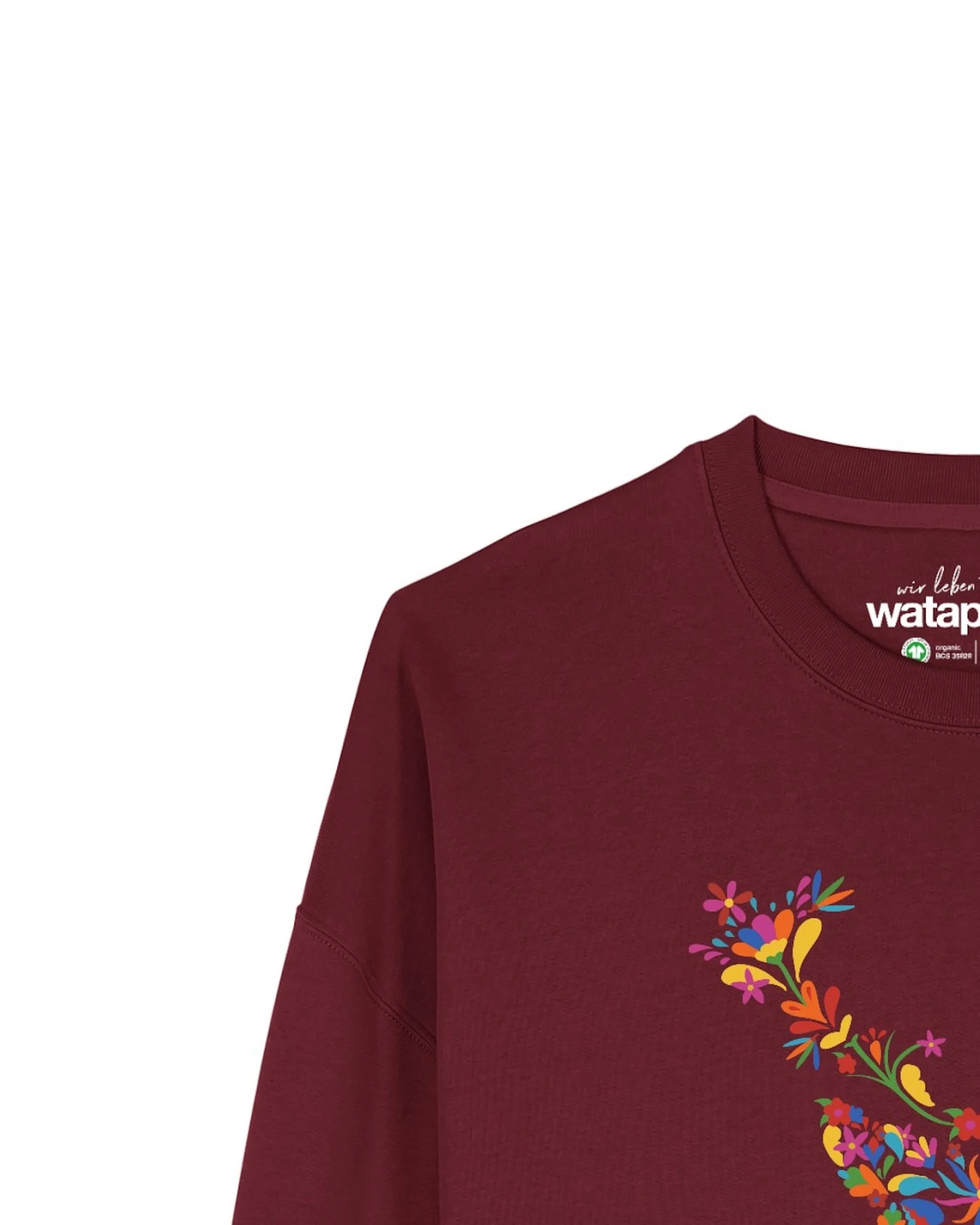Watapparel Sweatshirt Floral Deer – Ansicht 3