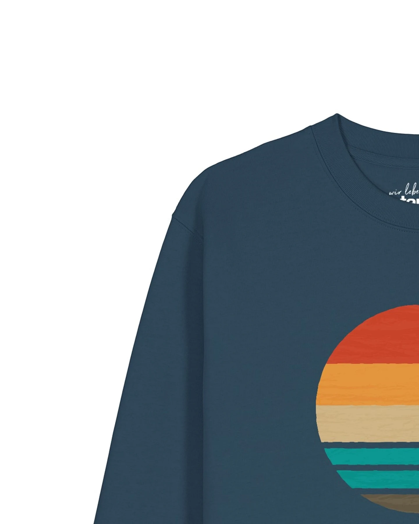 Watapparel Sweatshirt Retro Sunset Ocean – Ansicht 3
