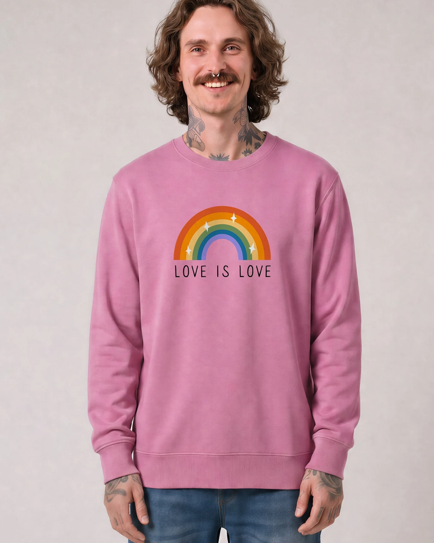 Watapparel Sweatshirt Love is Love – Ansicht 2