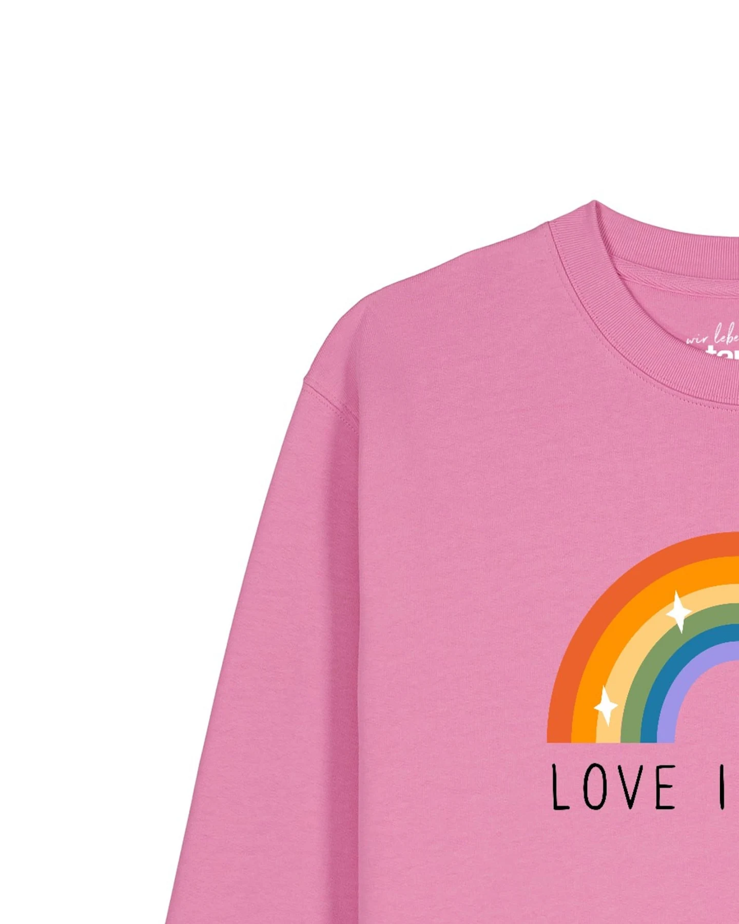 Watapparel Sweatshirt Love is Love – Ansicht 3