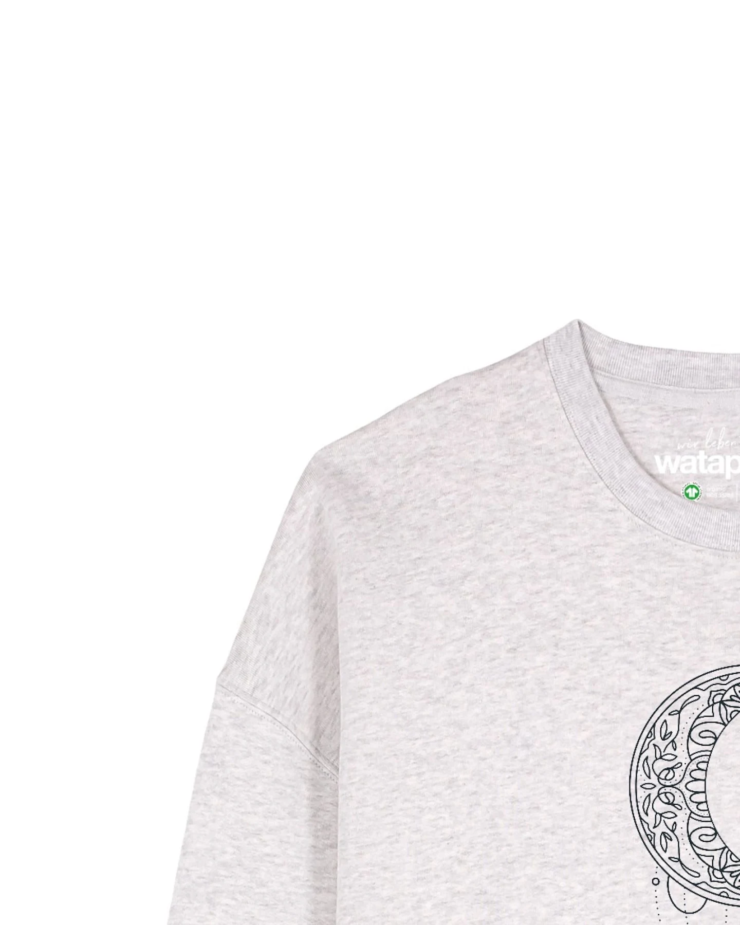 Watapparel Sweatshirt Mandala Moon – Ansicht 3