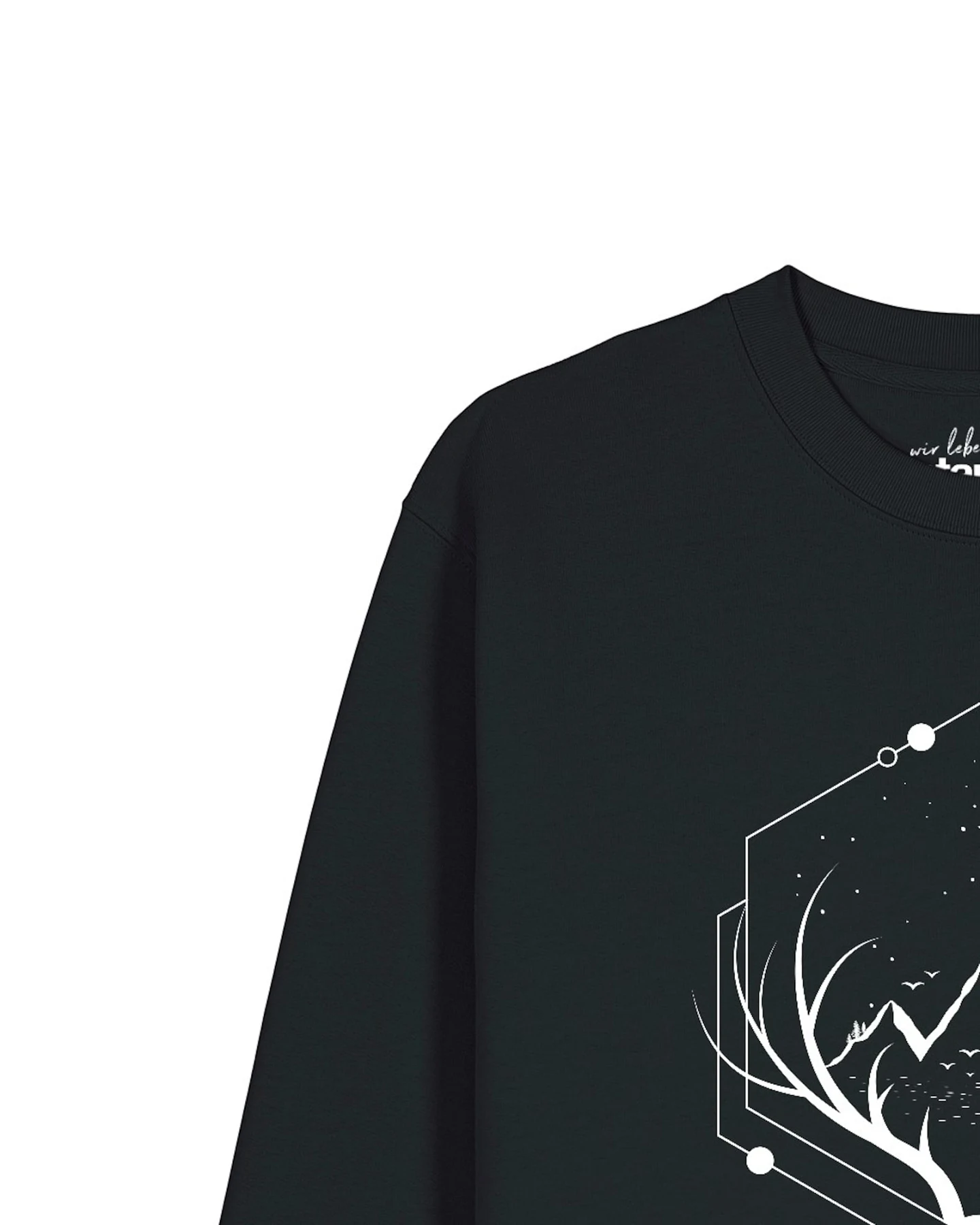 Watapparel Sweatshirt Wanderlust at night – Ansicht 3