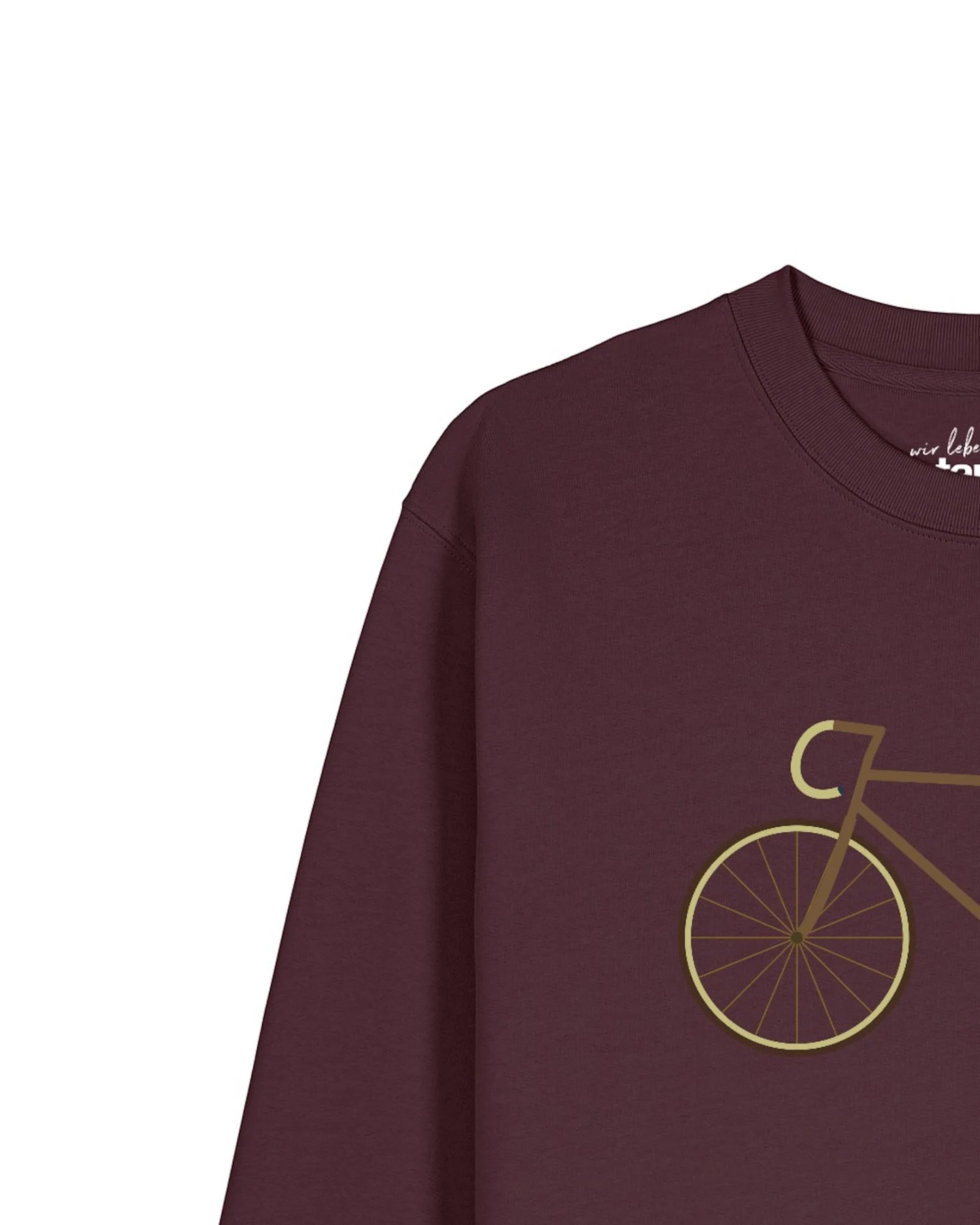 Watapparel Sweatshirt Fahrrad – Ansicht 3