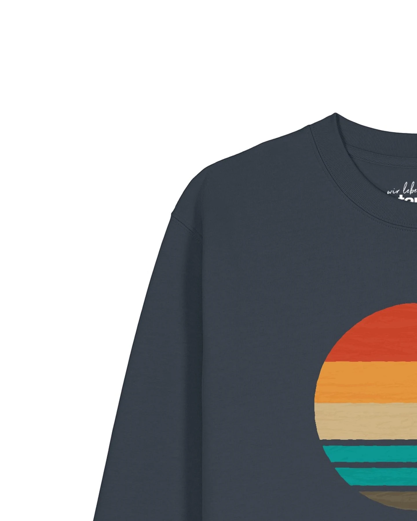 Watapparel Sweatshirt Retro Sunset Ocean – Ansicht 3