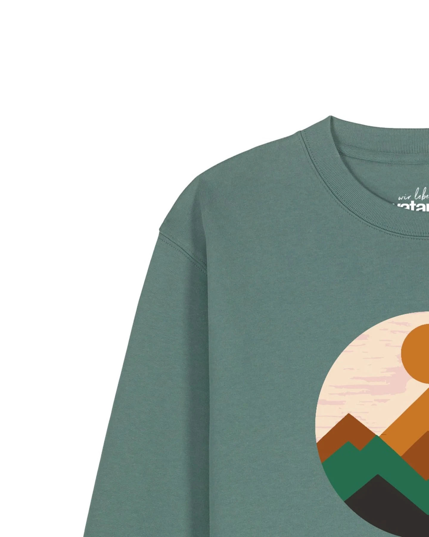 Watapparel Sweatshirt Geometric Landscape 2 – Ansicht 3