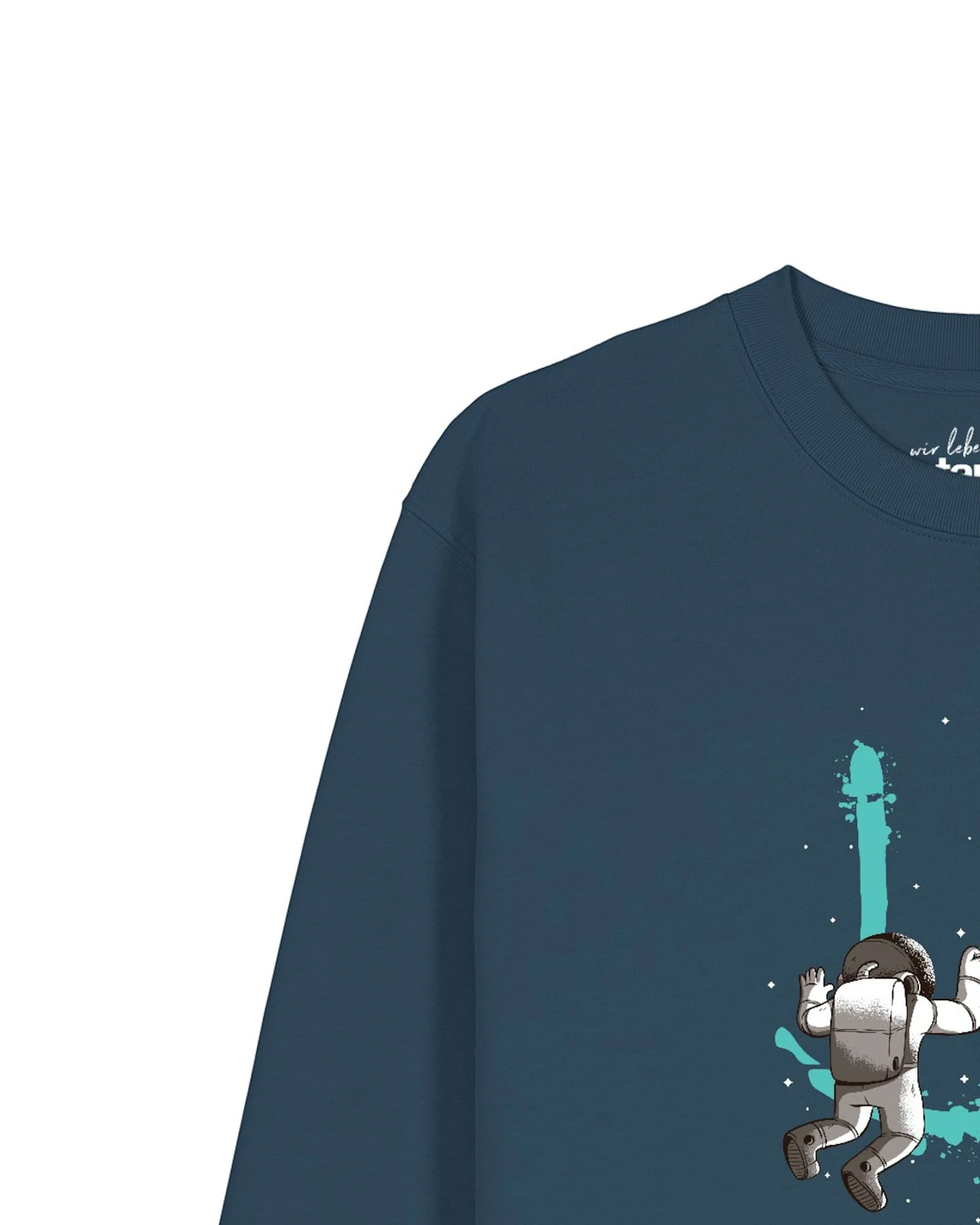 Watapparel Sweatshirt Graffiti Astronaut – Ansicht 3