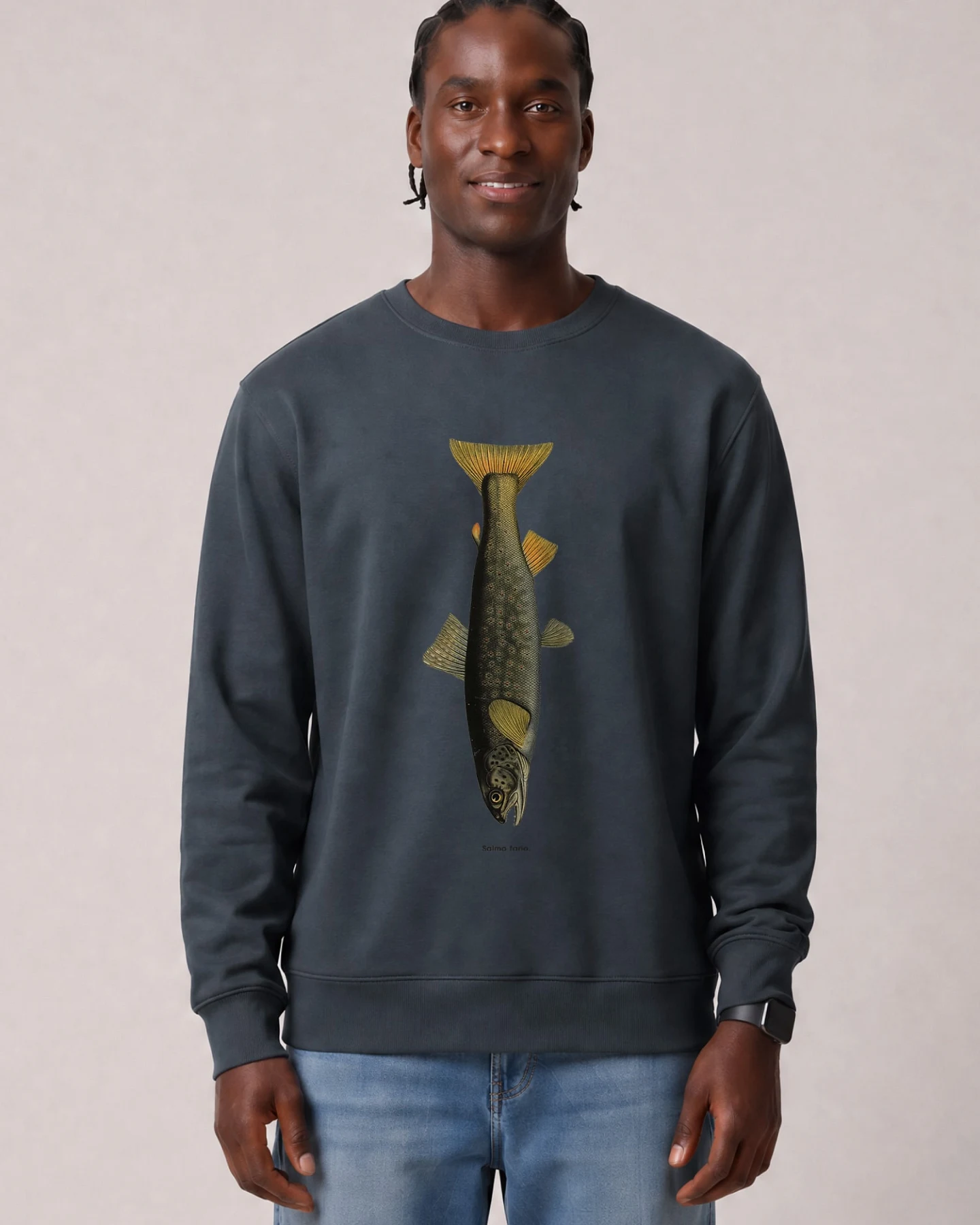 Watapparel Sweatshirt Forelle – Ansicht 2