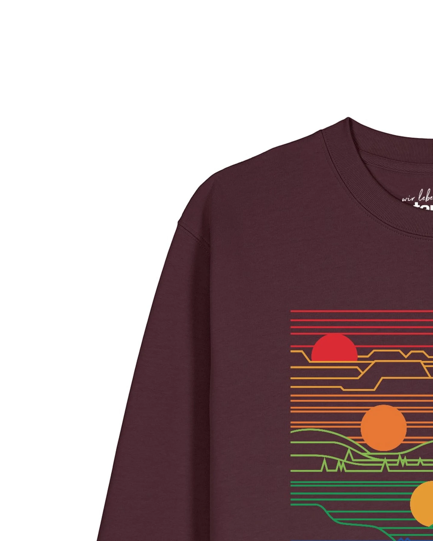 Watapparel Sweatshirt Sun And Moon – Ansicht 3