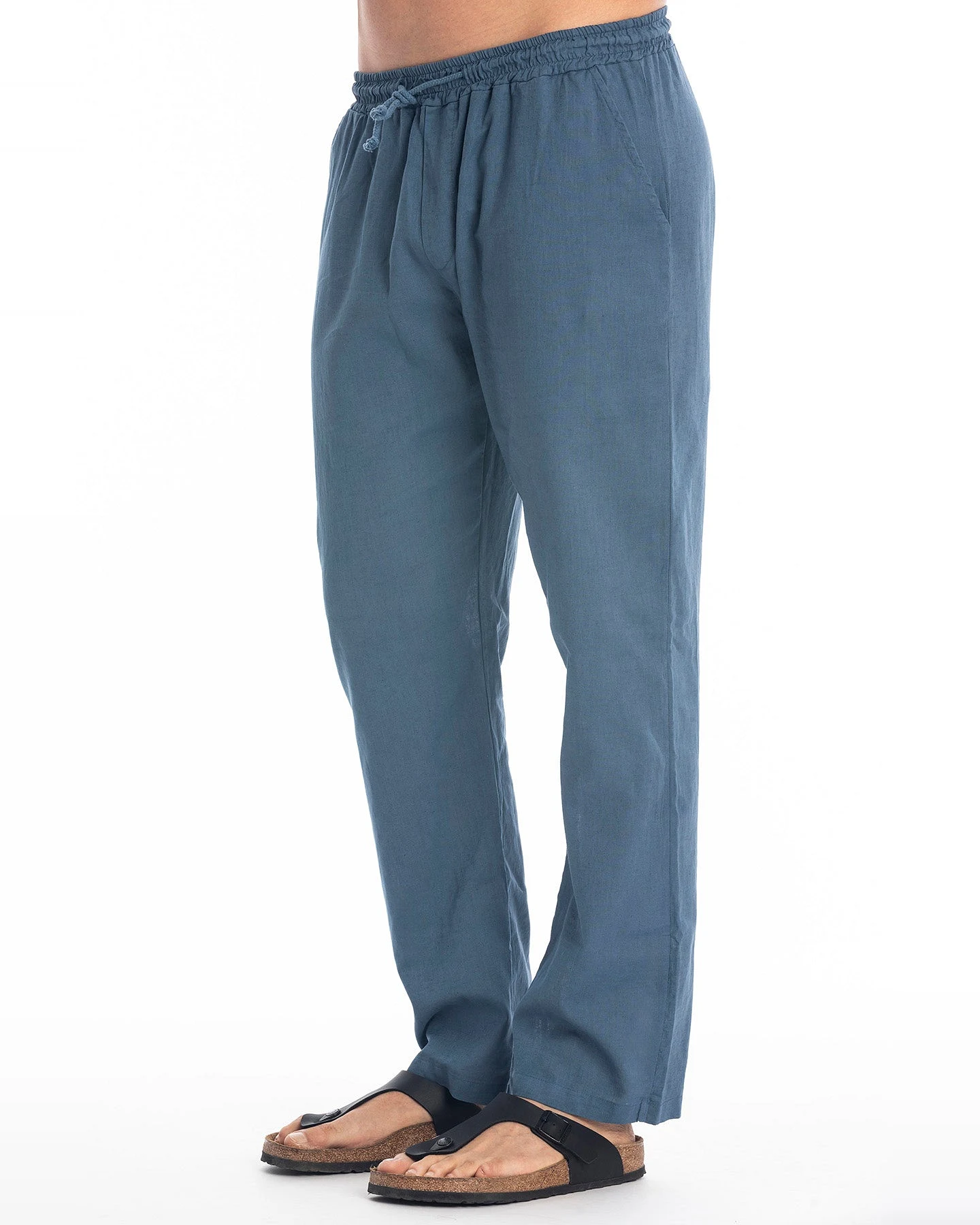 RAVENS VIEW IBIZA Herren vegan Hose Lucas Jeans Blau – Ansicht 2