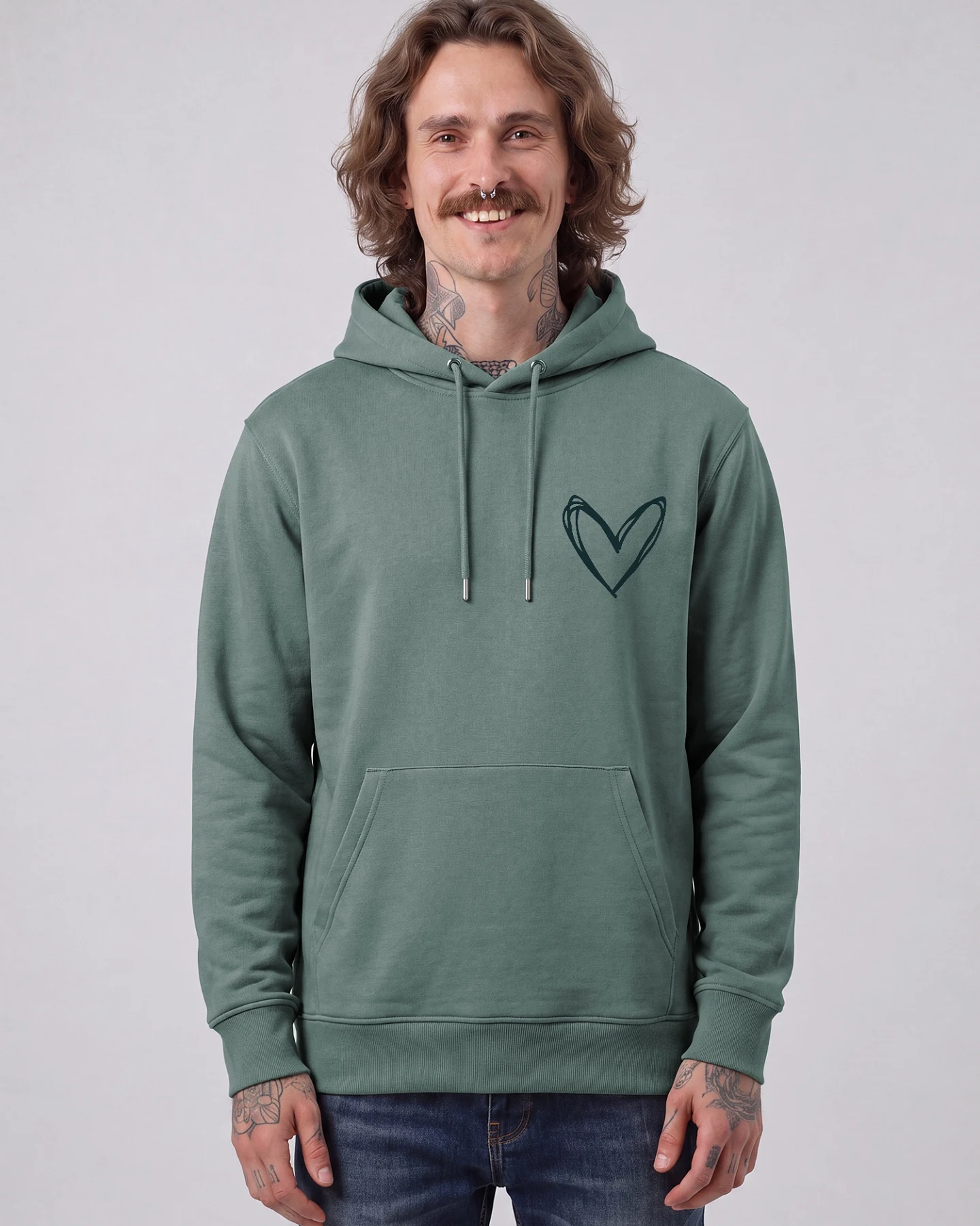 Watapparel Sweatshirt Herzi – Ansicht 2