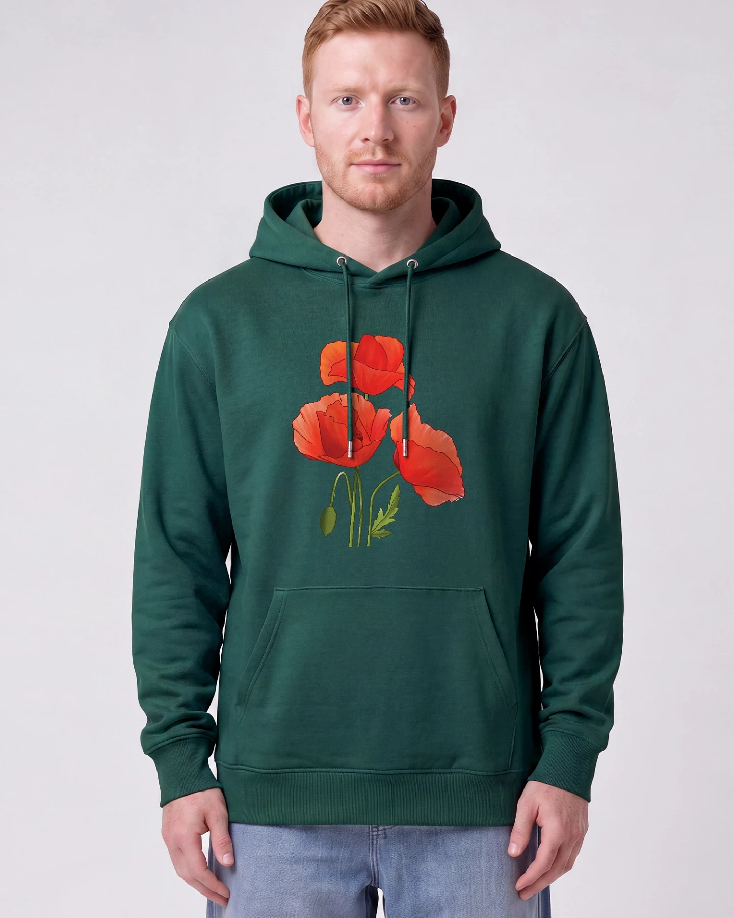 Watapparel Sweatshirt Poppy Flowers – Ansicht 2