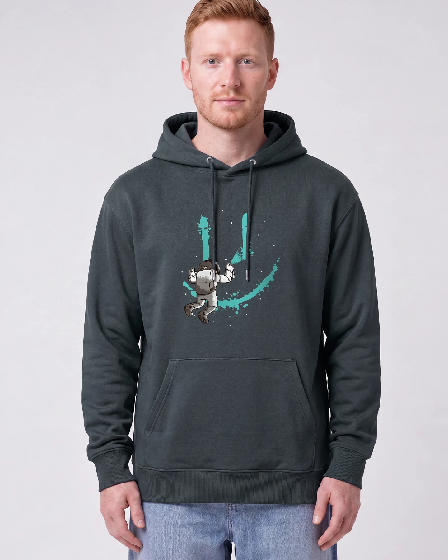 Watapparel Sweatshirt Graffiti Astronaut – Ansicht 2