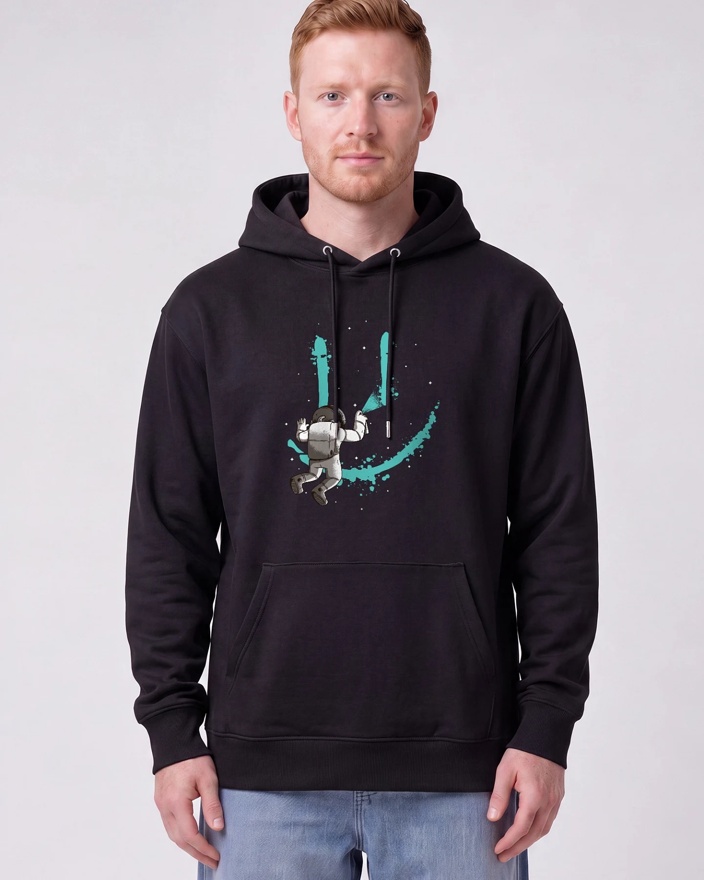 Watapparel Sweatshirt Graffiti Astronaut – Ansicht 2