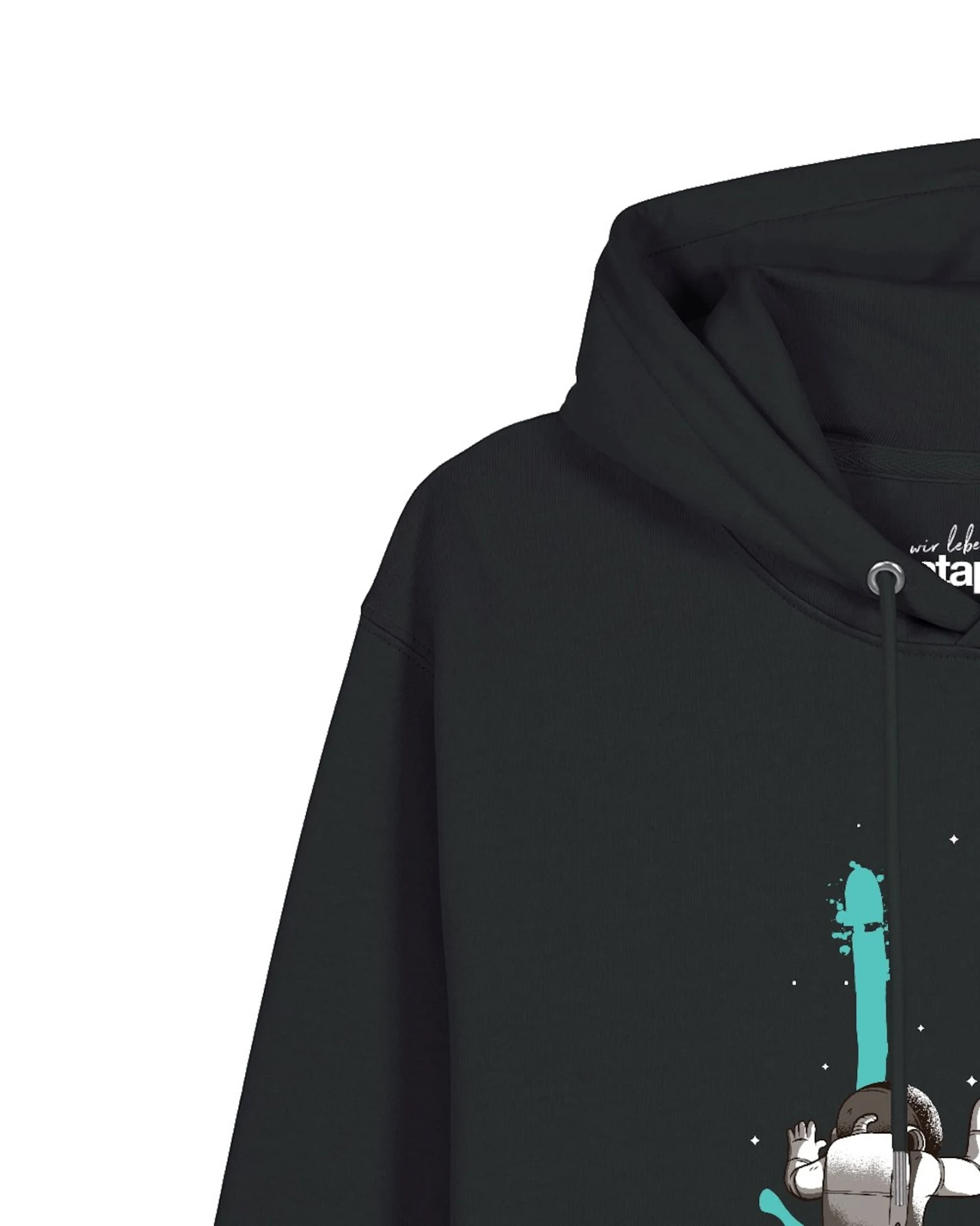 Watapparel Sweatshirt Graffiti Astronaut – Ansicht 3