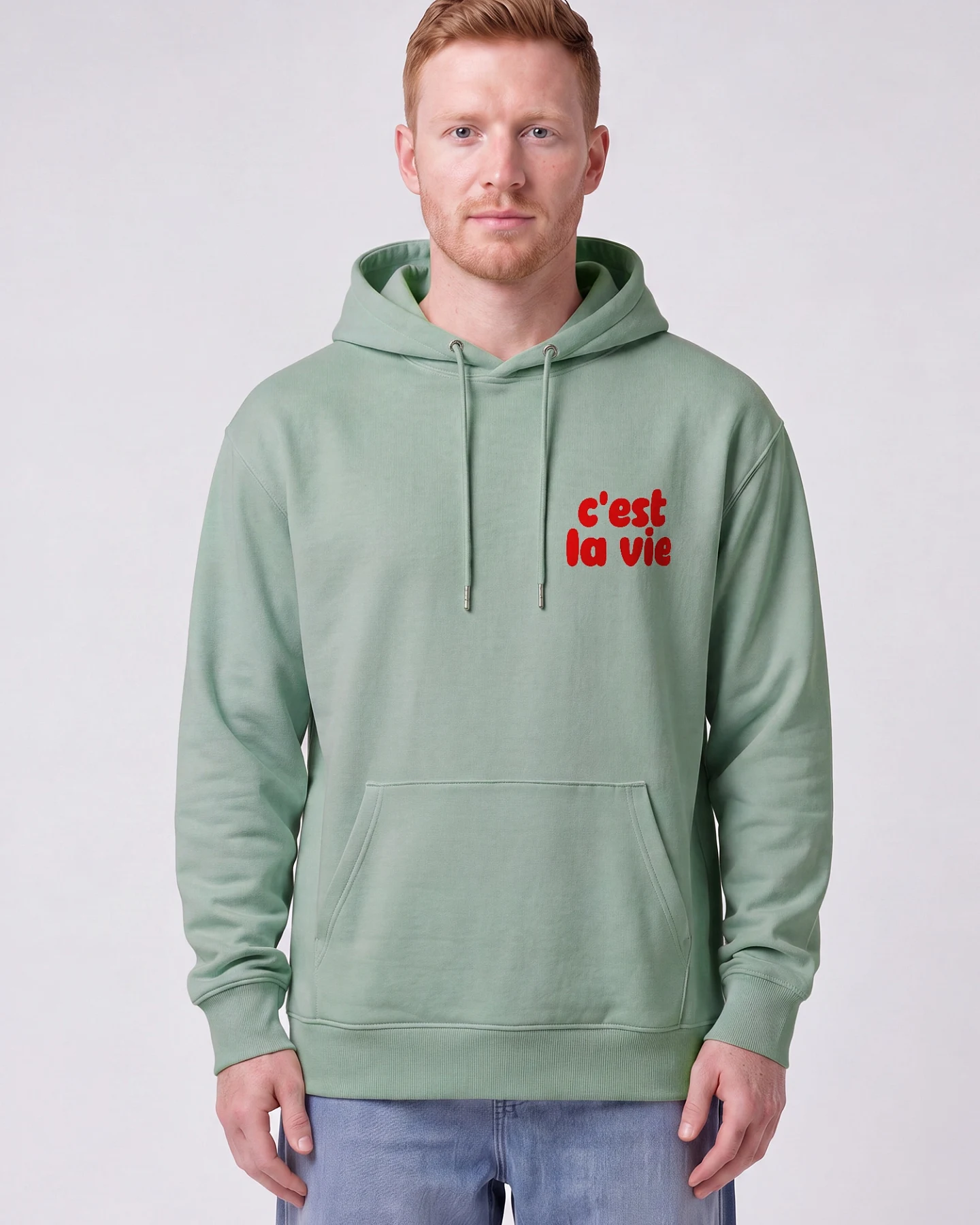 Watapparel Sweatshirt cest la vie – Ansicht 2