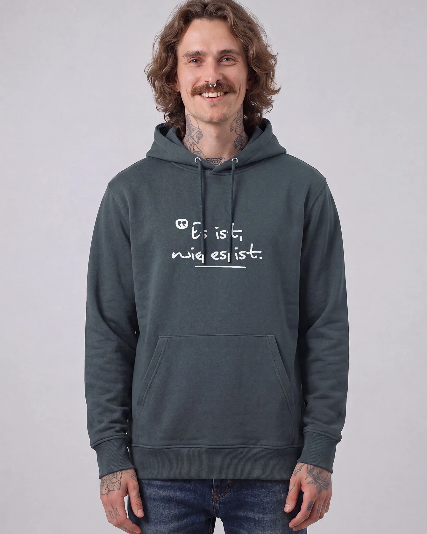 Watapparel Sweatshirt Es Ist Wie Es Ist – Ansicht 2