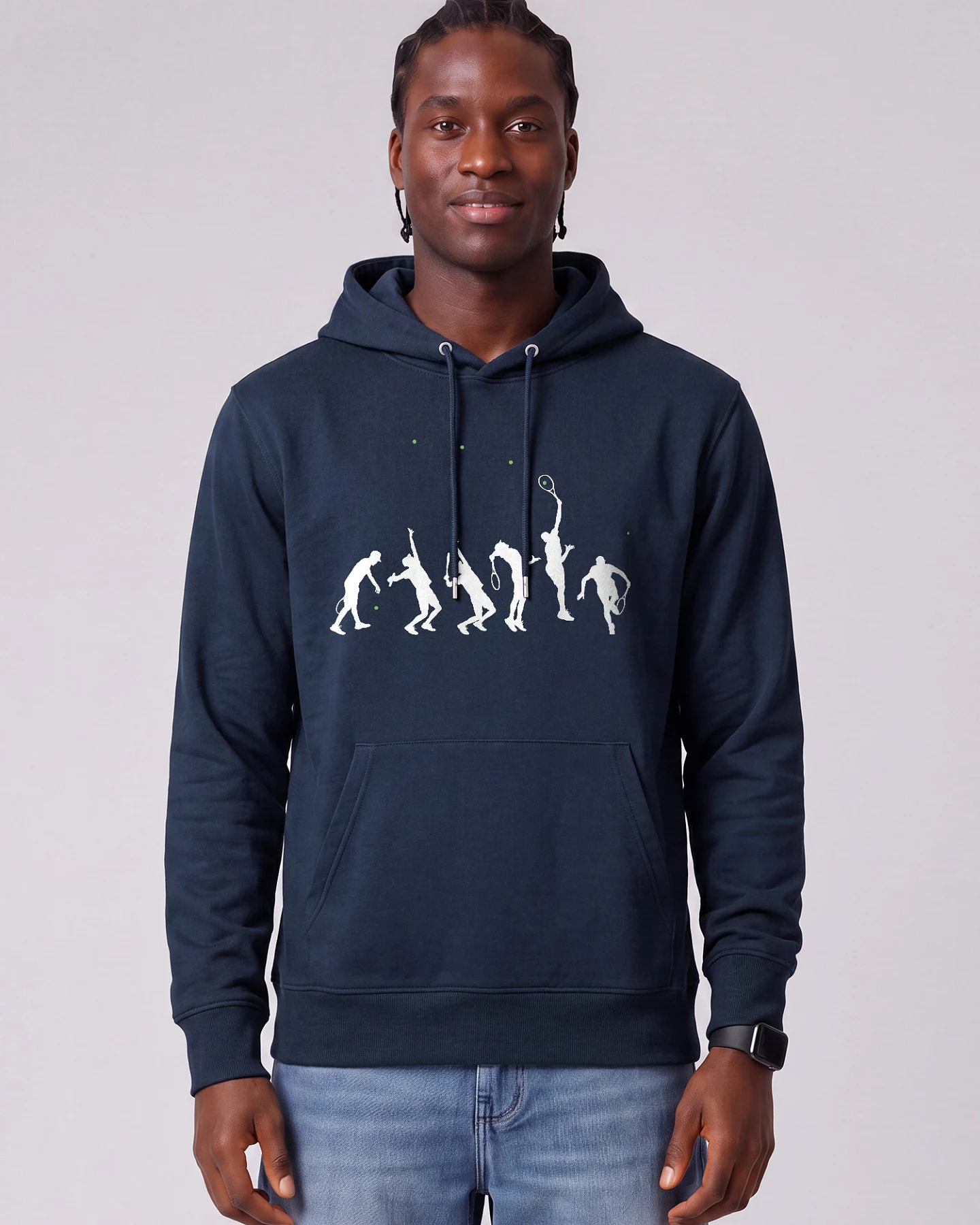 Watapparel Sweatshirt Tennis Evolution – Ansicht 2