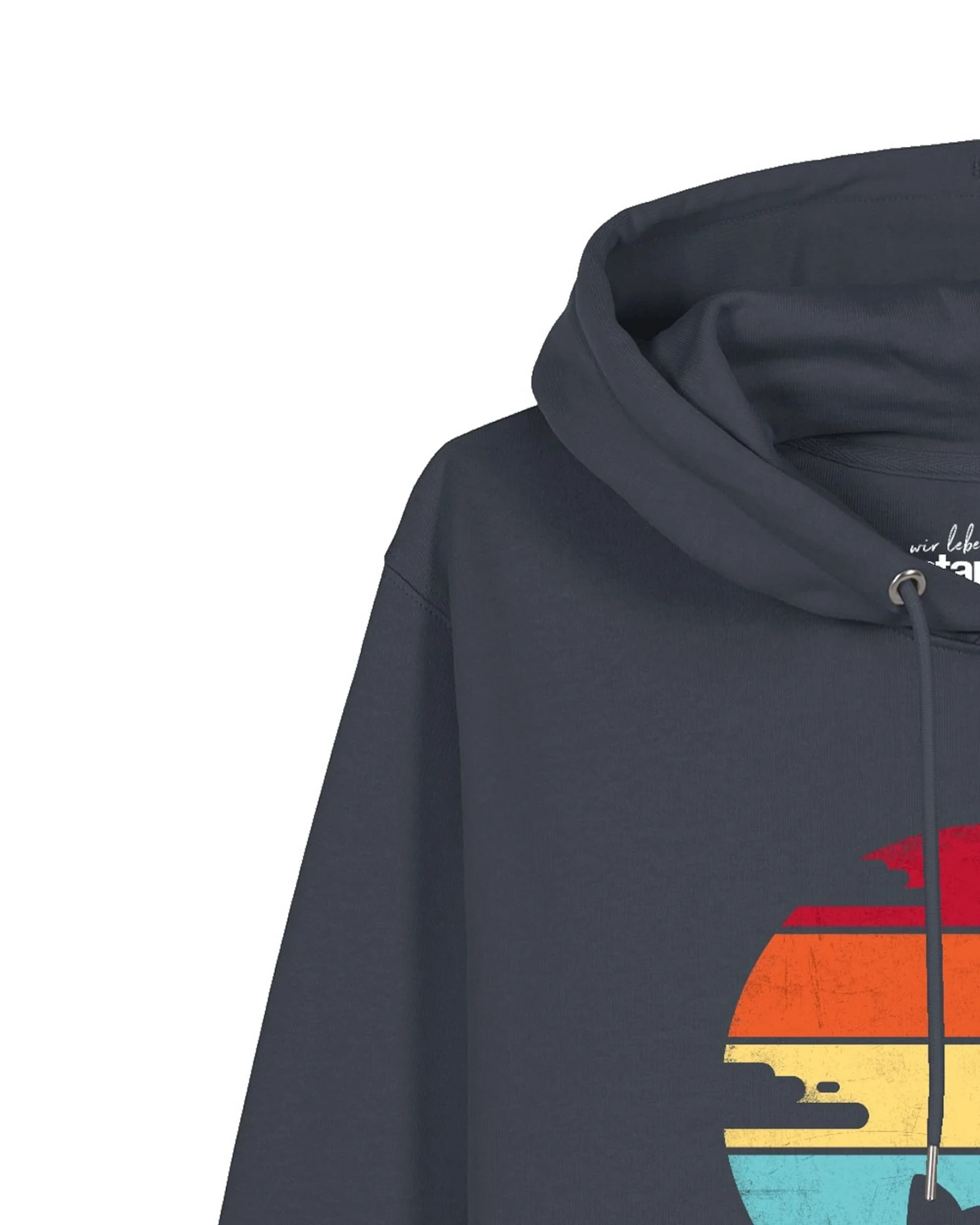 Watapparel Sweatshirt Retro Sunset Cat – Ansicht 3