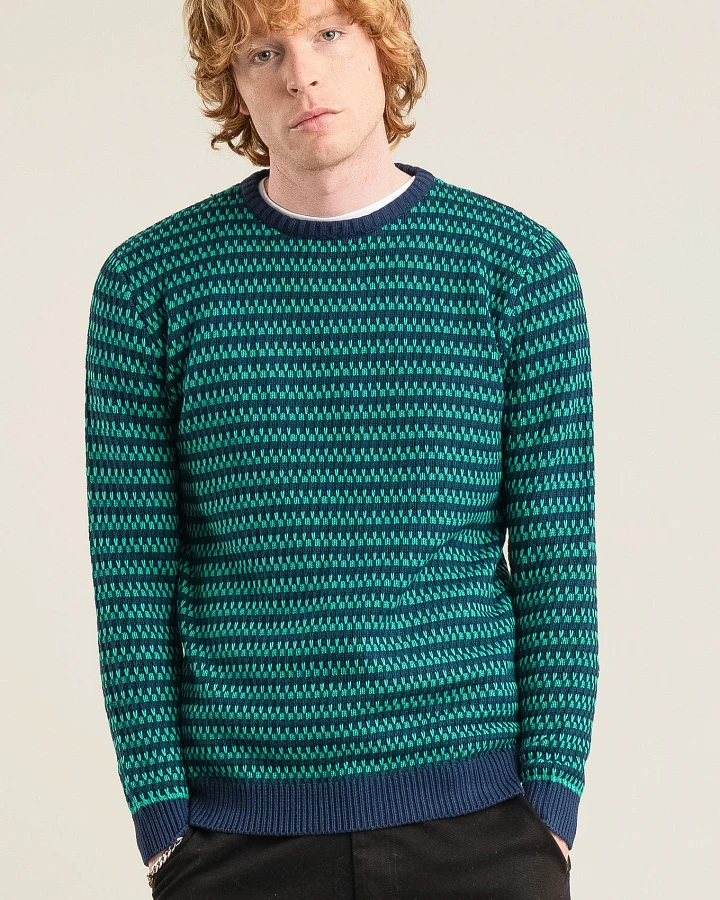 KOMODO Herren vegan Pullover Kai Navy
