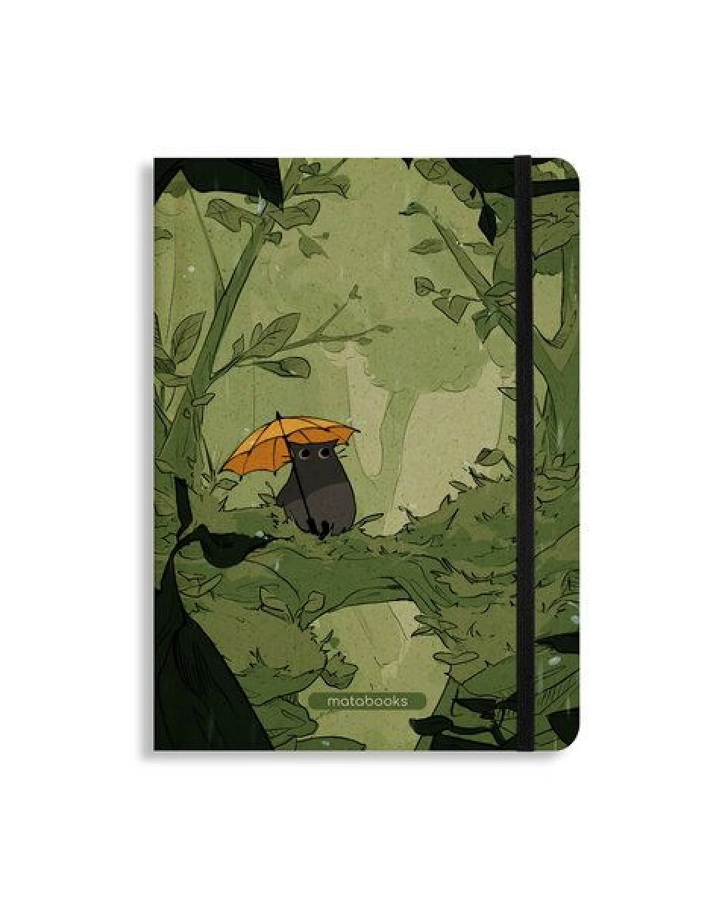 matabooks® Notizbuch A5 liniert aus Süßgraspapier mit Graspapier-Cover – Nari (liniert) – Ansicht 2