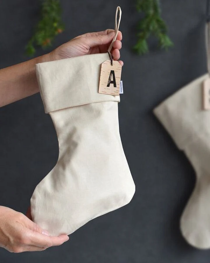 renna deluxe Nikolaus-Stiefel mit Monogramm