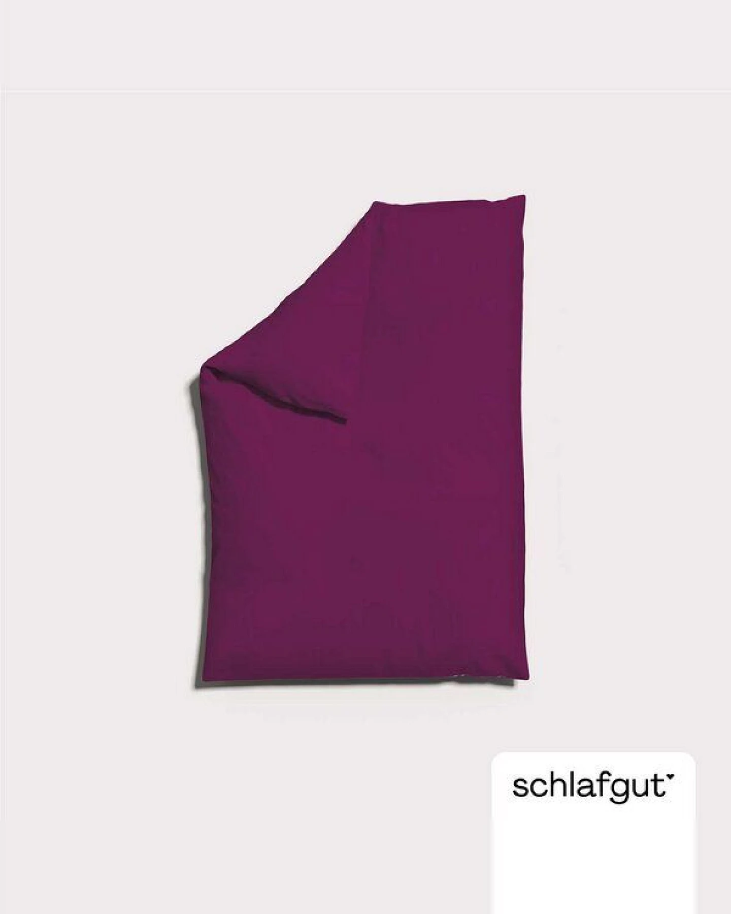 Schlafgut Bettdeckenbezug Knitted Jersey - 95% Biobaumwolle, 5% Elasthan - uni – Ansicht 3