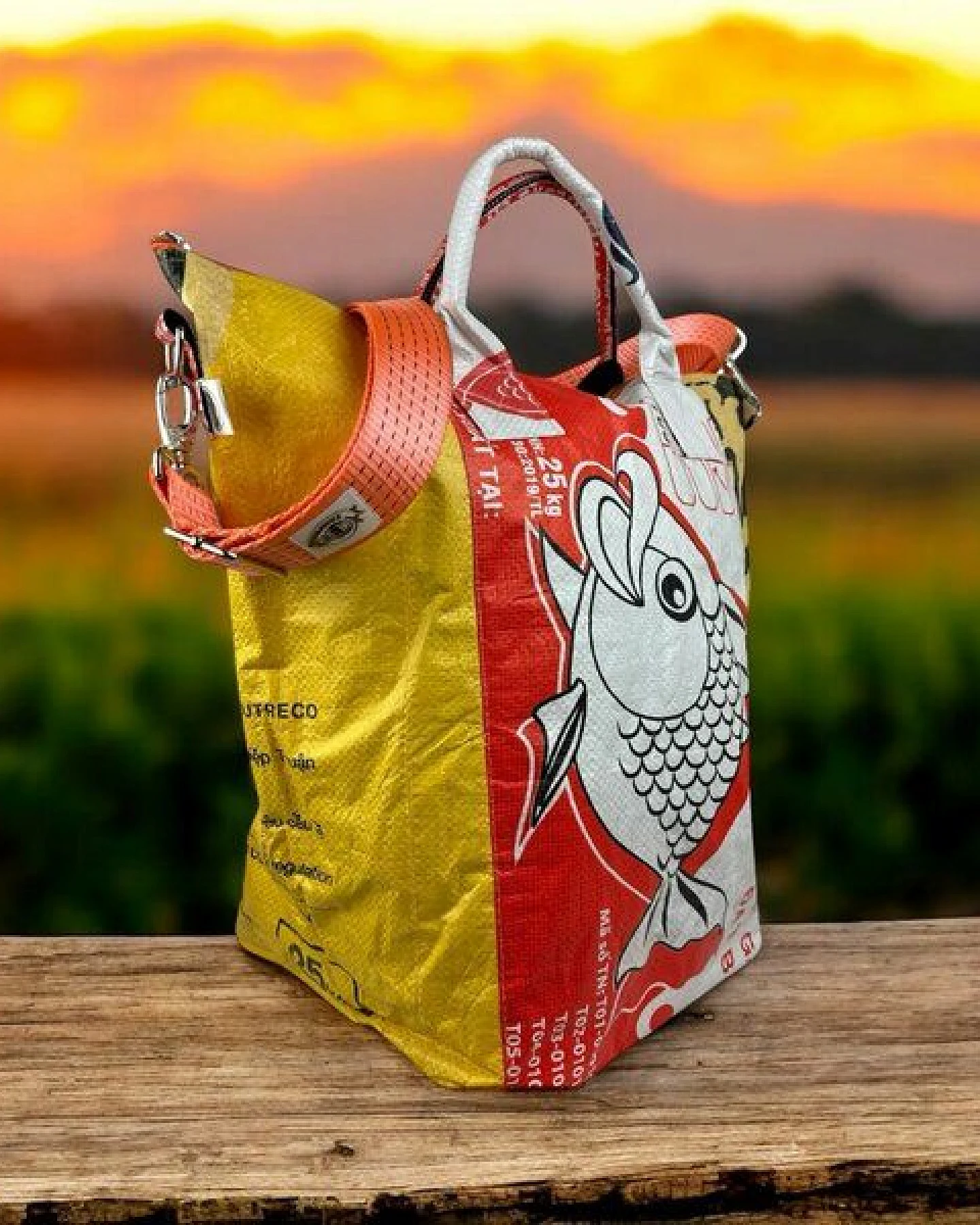 Beadbags Multifunktionsbehälter TJs / Wäschesack recycelter Reissack – Ansicht 3
