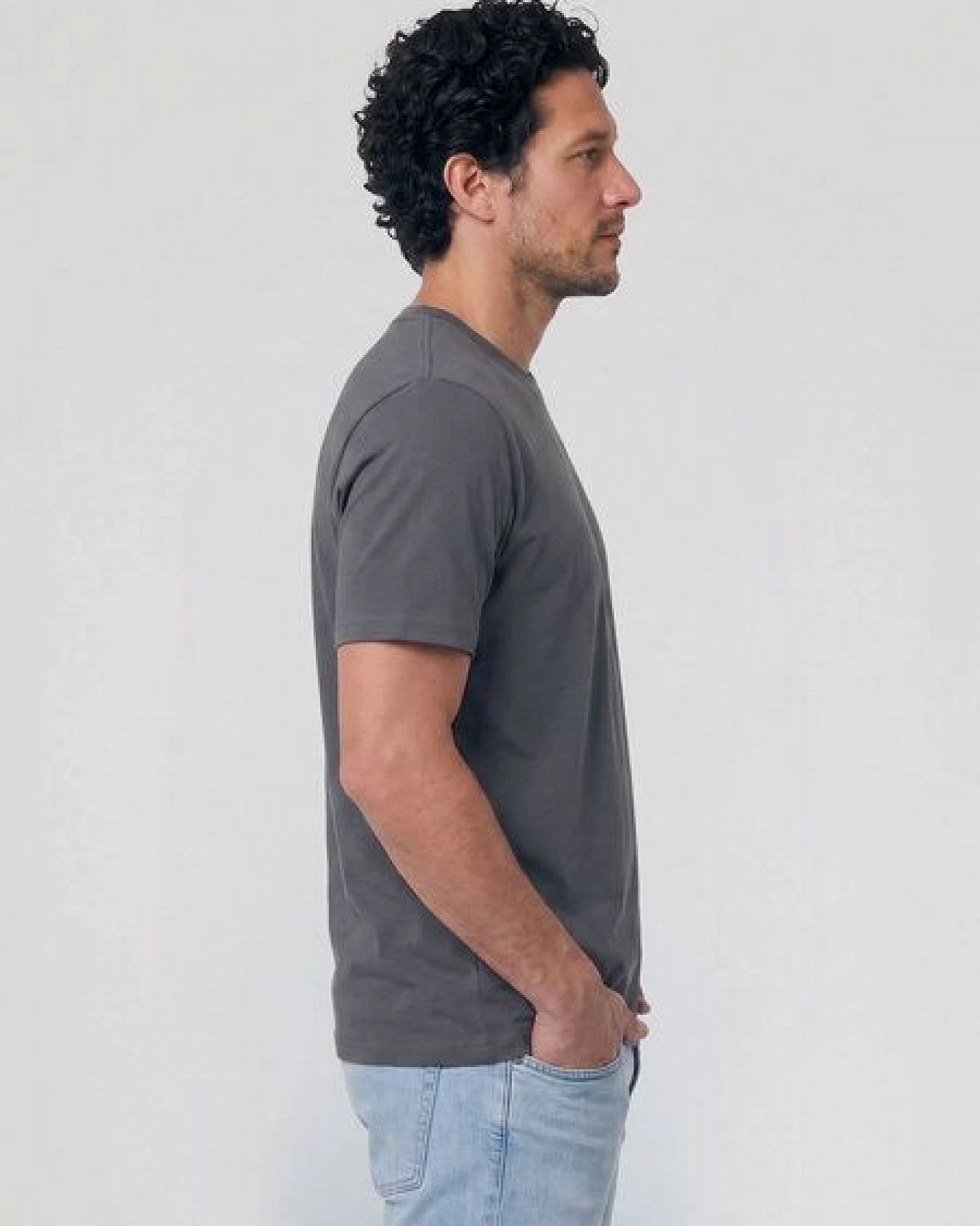 glore Basics Basic T-Shirt mit Rundhalsausschnitt - Franz - aus Baumwolle – Ansicht 2