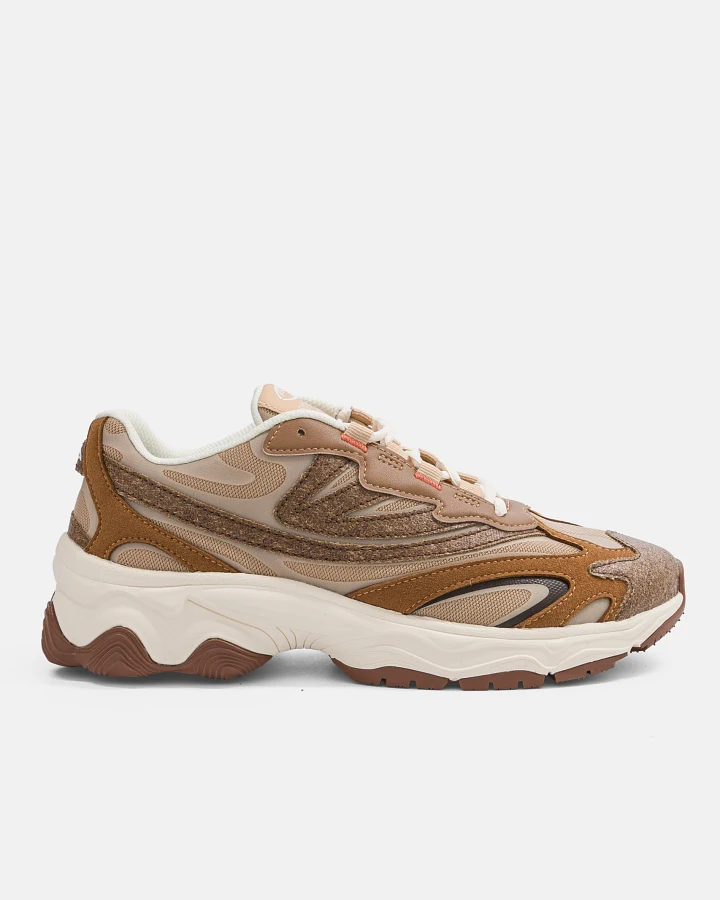 MoEa Herren vegan Sneaker Dragonfly Full Brown Palm