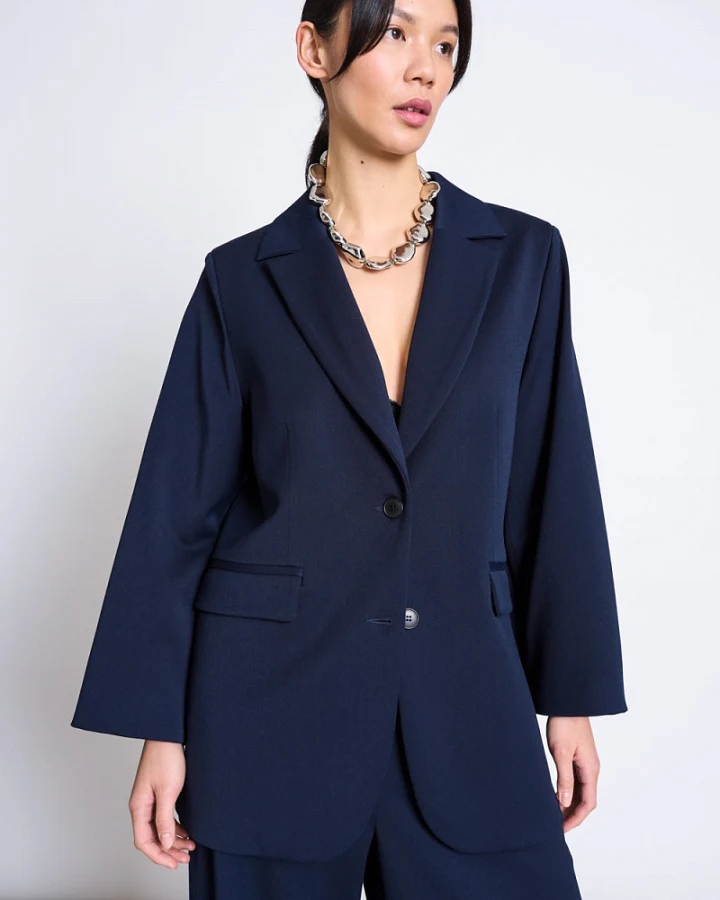 JAN N JUNE Damen vegan Blazer Durance Nightfall